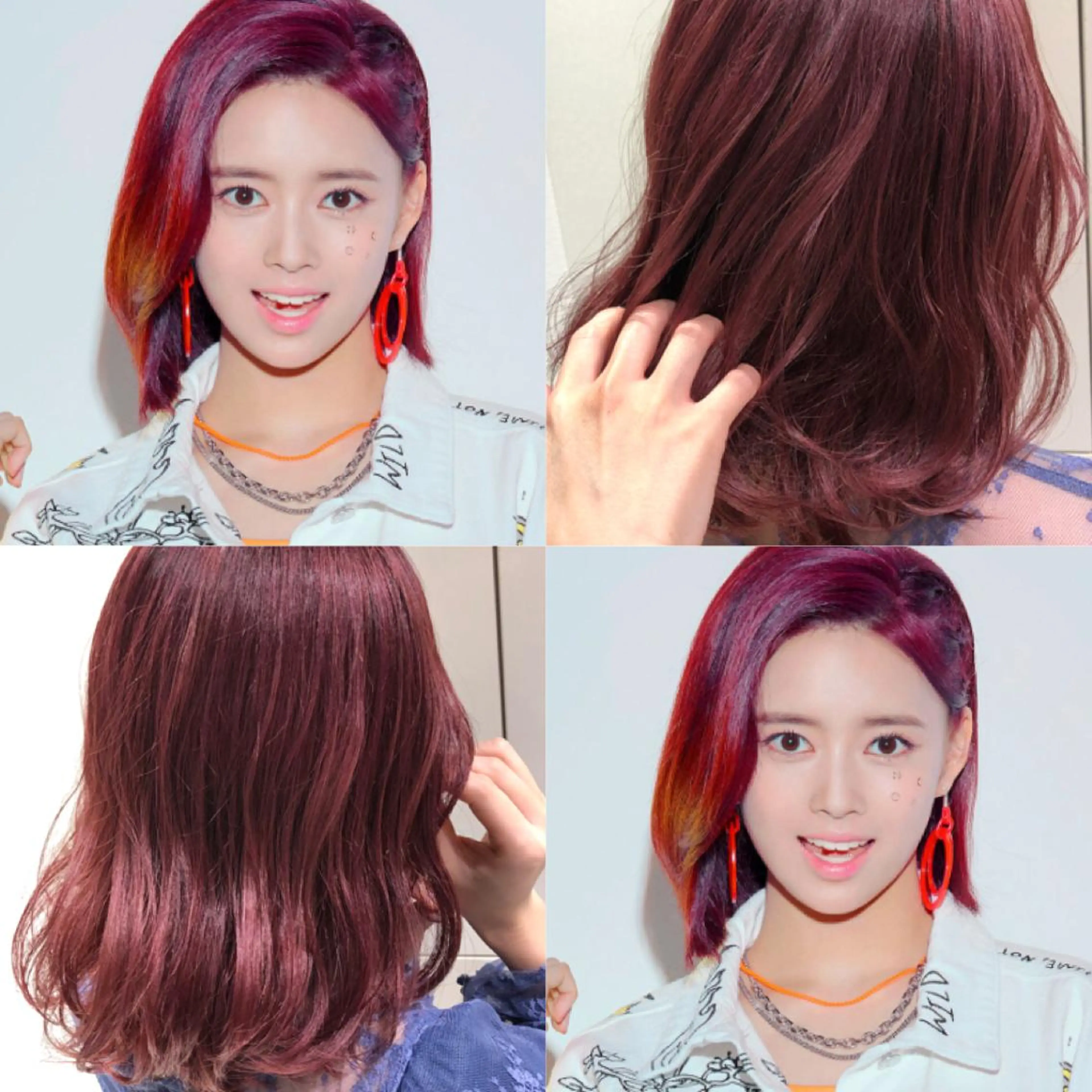 ミディアム カラー ヘアアレンジ カット ヘアカラー トリートメント 【似合うが見つかる】 Hanaのヘアスタイル