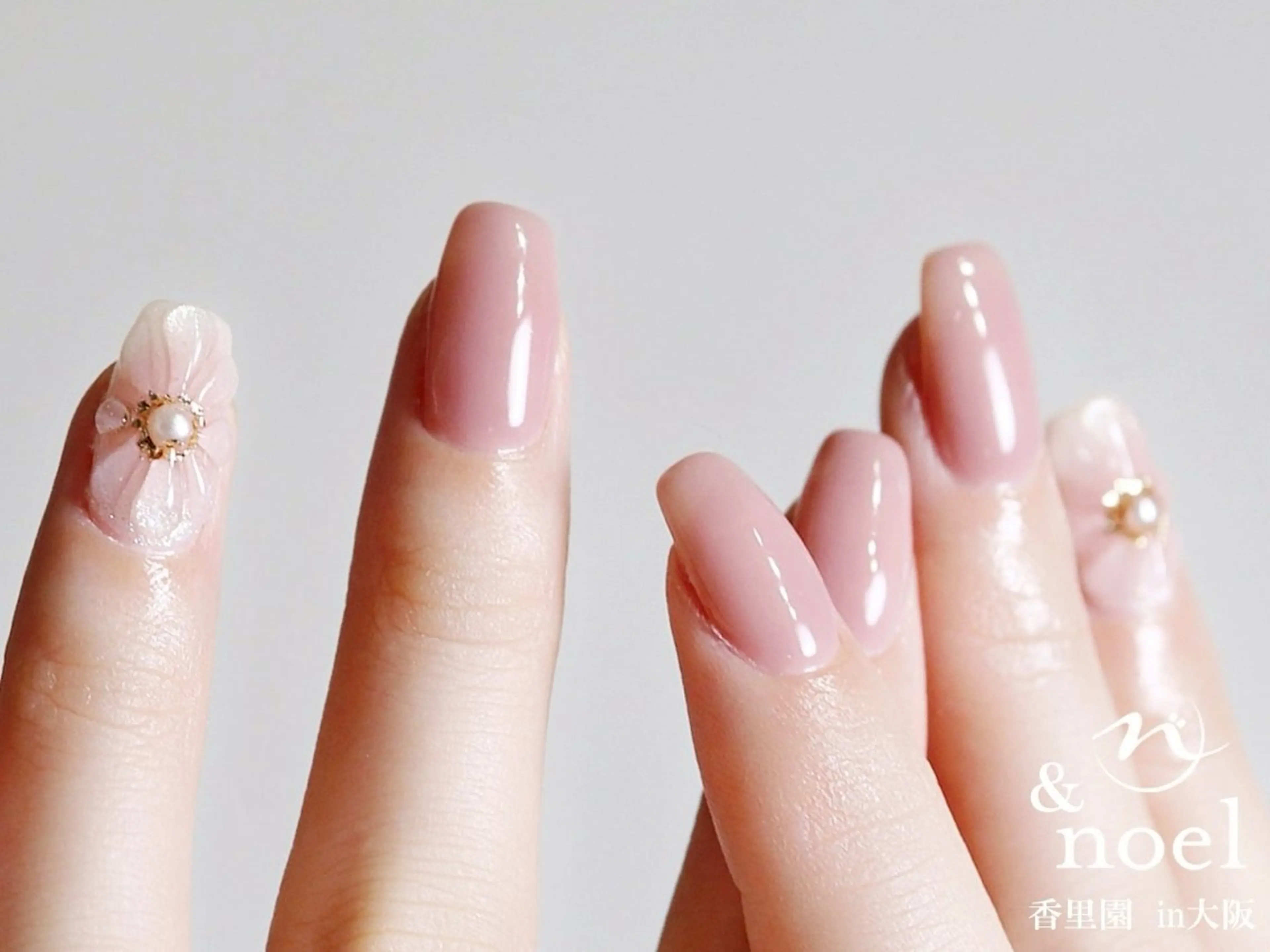ネイル ハンドネイル Nailsalon  &Noel所属・もも 🍑のネイルデザイン