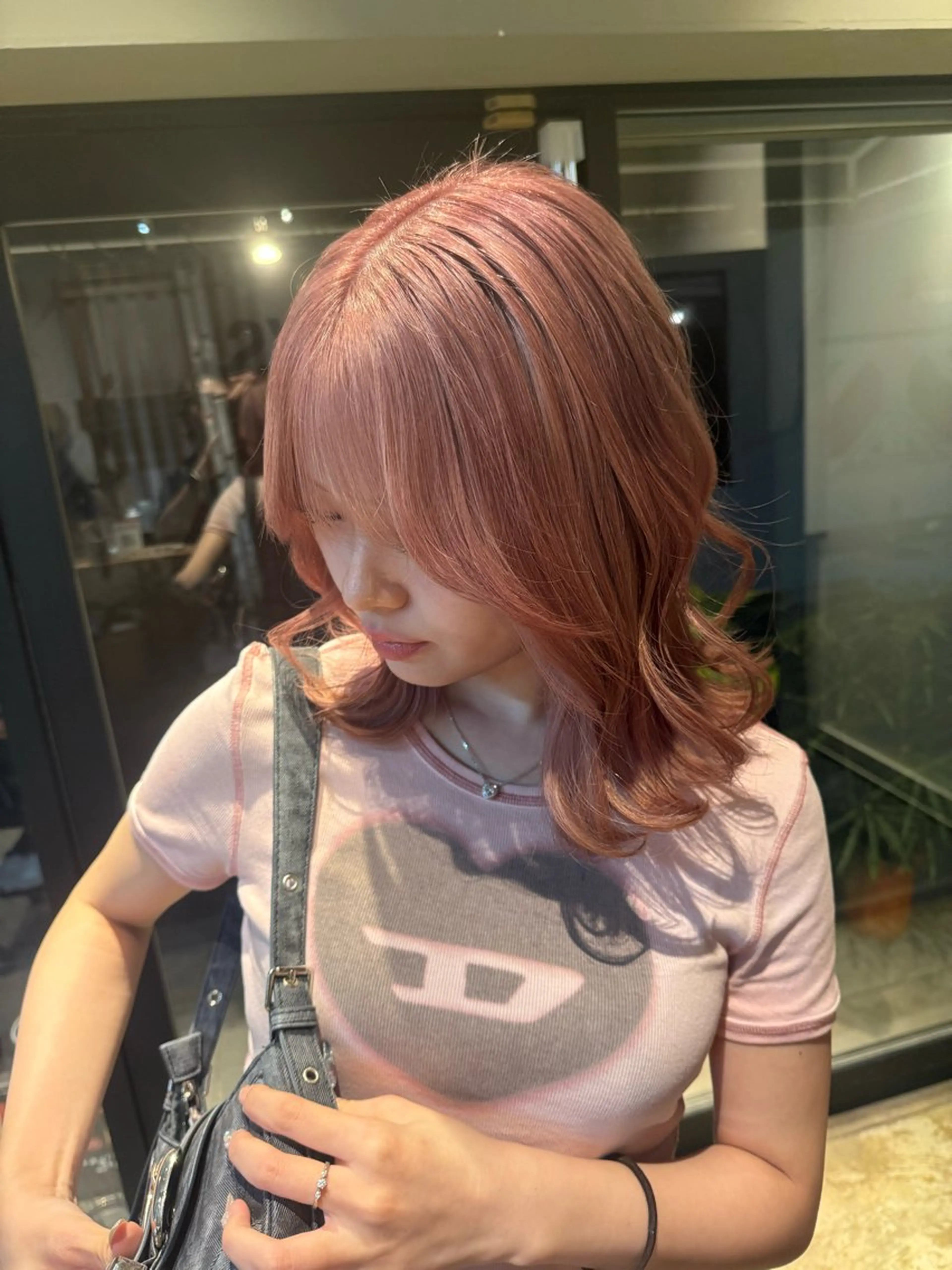 ミディアム ヘアカラー DAYS 2nd 久木山湧也のヘアスタイル