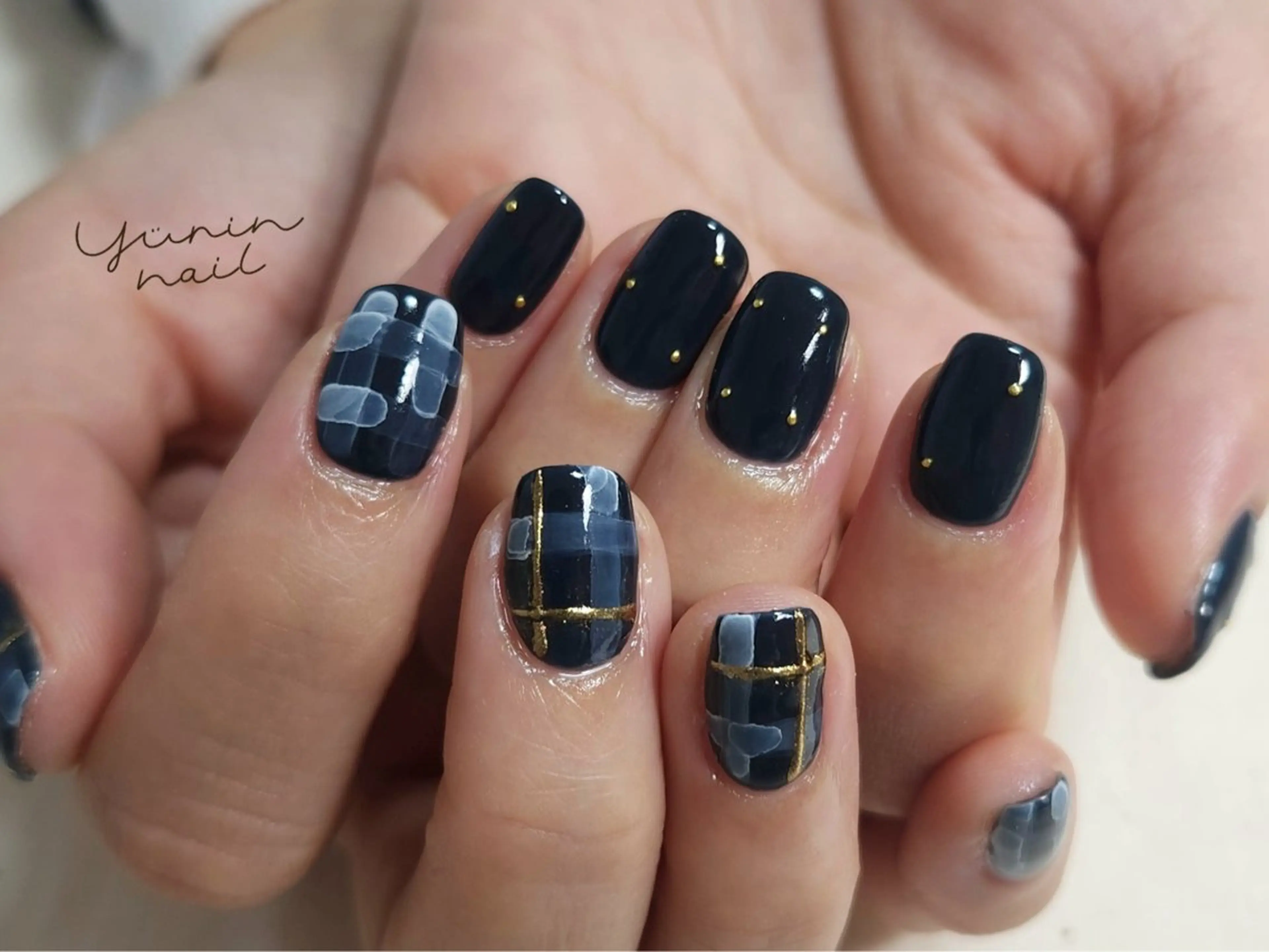 ネイル ハンドネイル ショートネイル専門 yurin nailのネイルデザイン