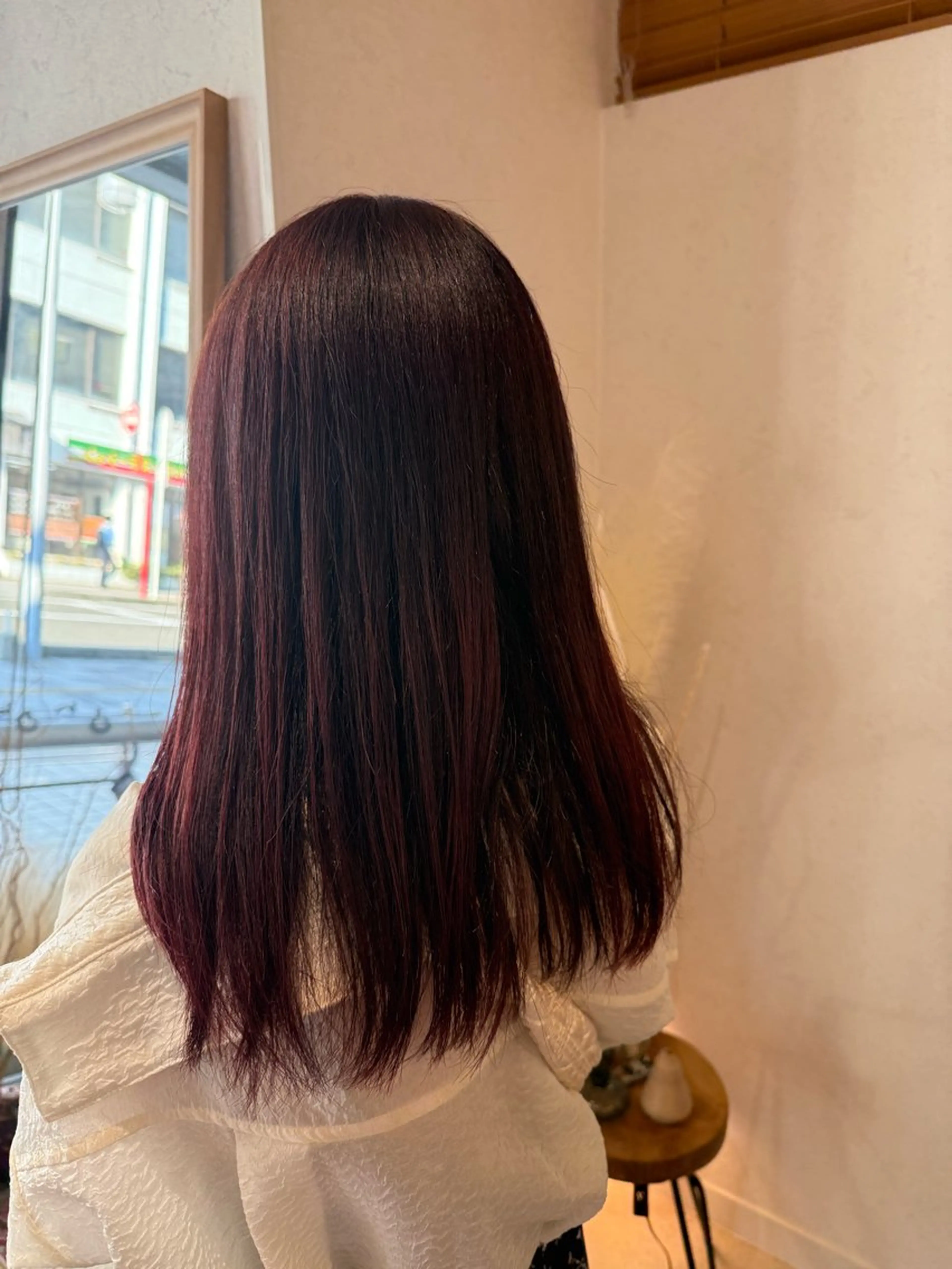 セミロング カットカラー モデル募集中ʚଓのヘアスタイル