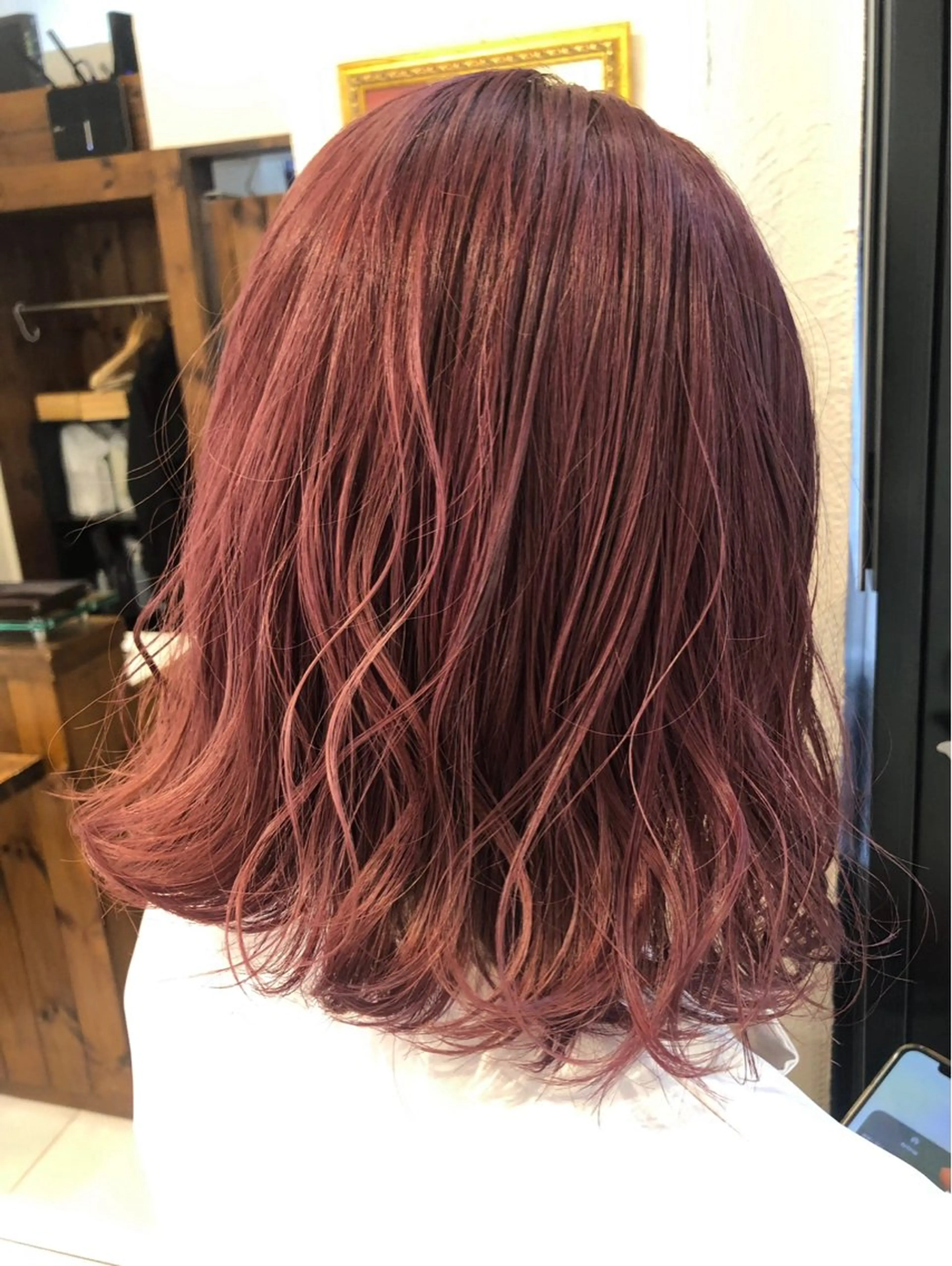 ミディアム カラー ヘアカラー トリートメント 艶質改善/縮毛矯正 ササキナツミのヘアスタイル