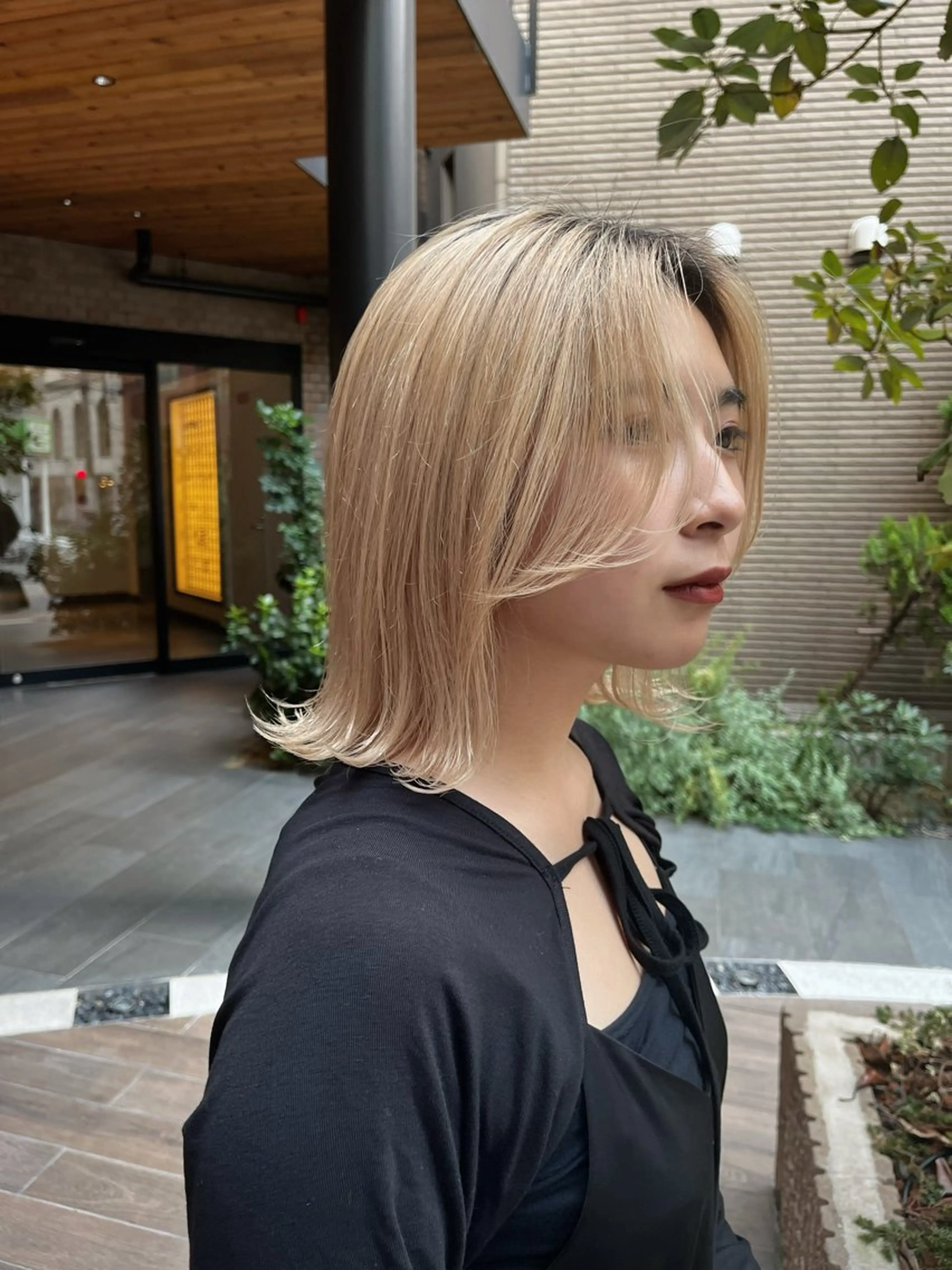 ショート ボブ GIEN 末吉 海斗のヘアスタイル