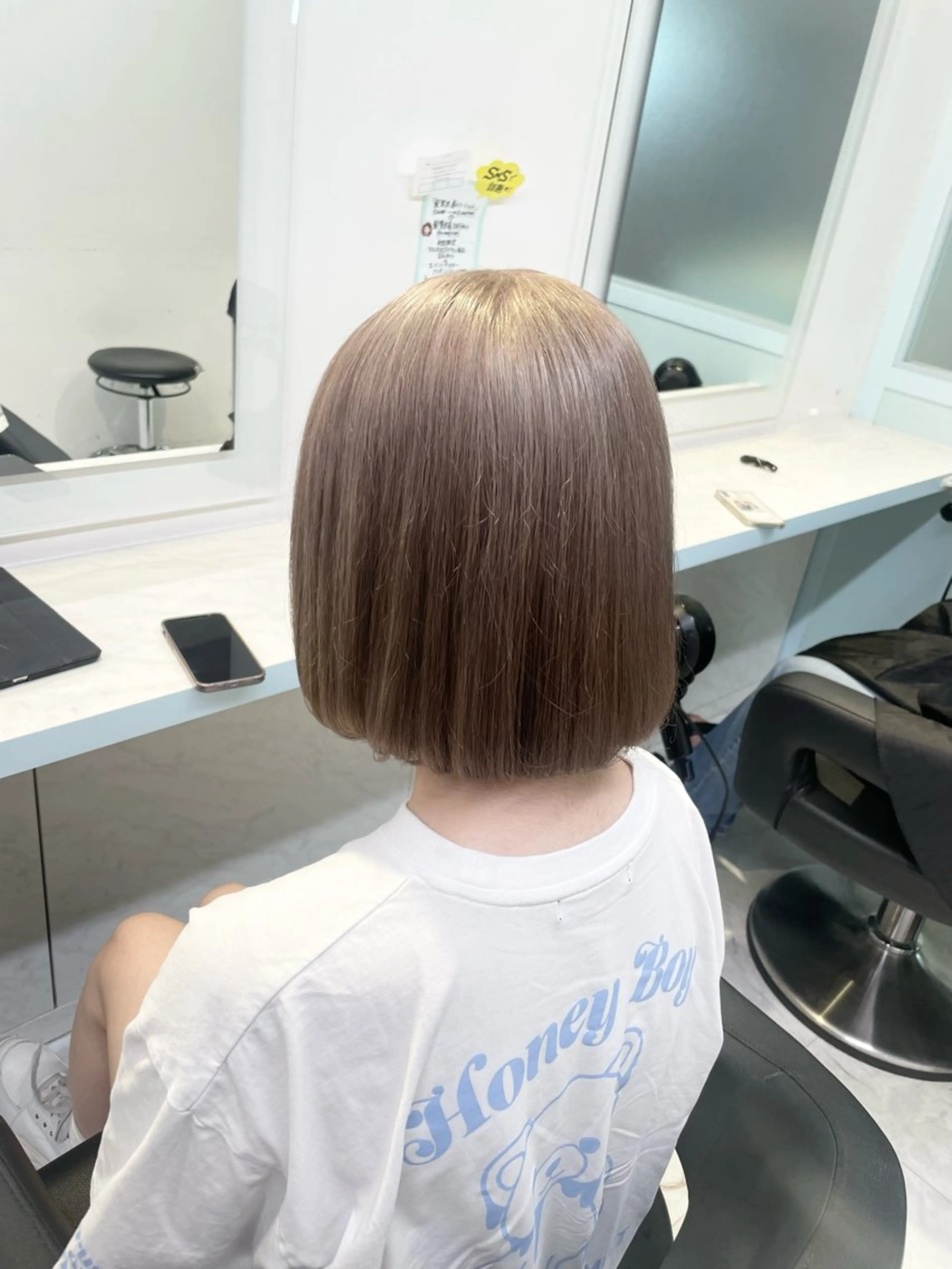ショート カラー 🛼ミルクティー / MEI🛼のヘアスタイル
