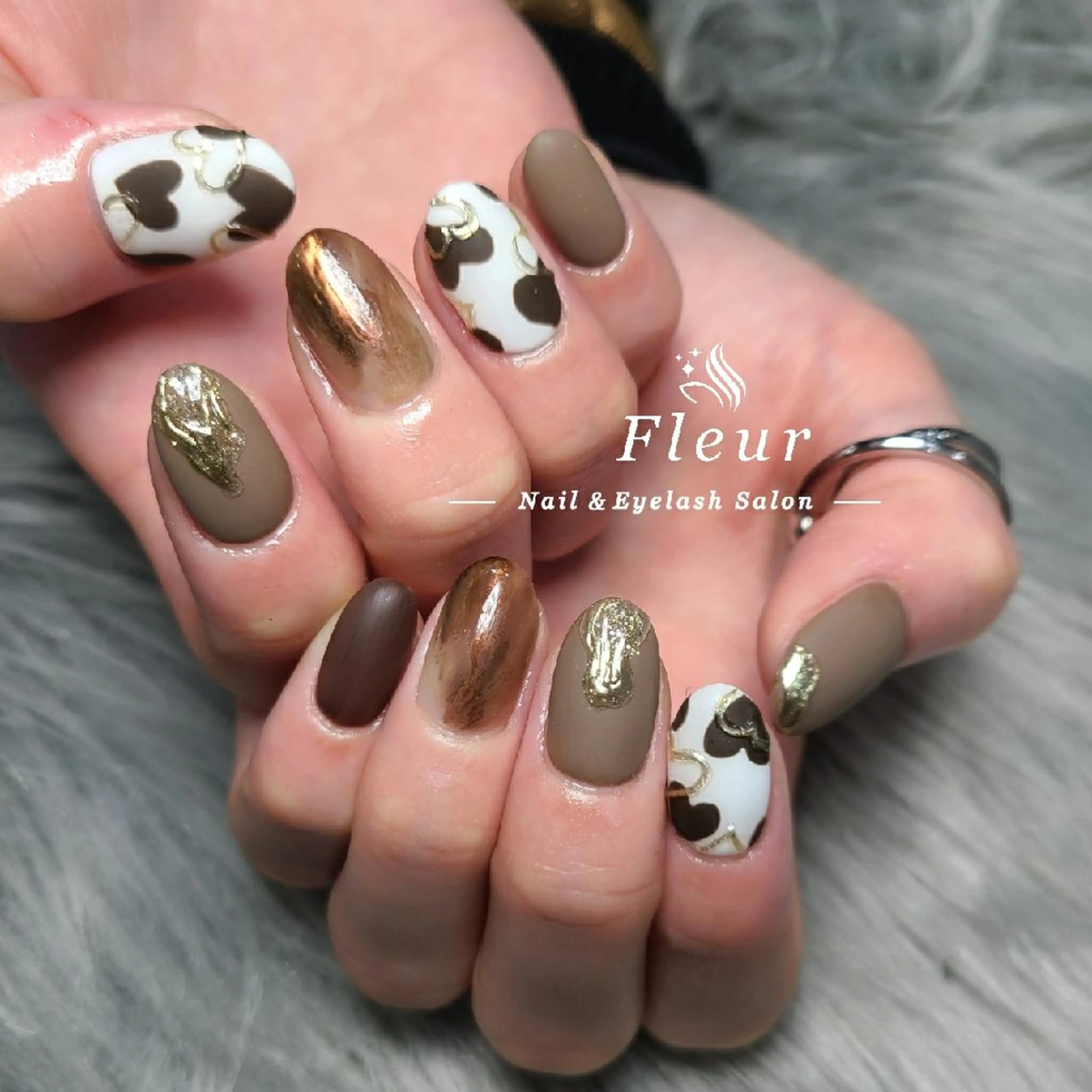 ネイル ハンドネイル nail&eye ♡Fleur♡のネイルデザイン