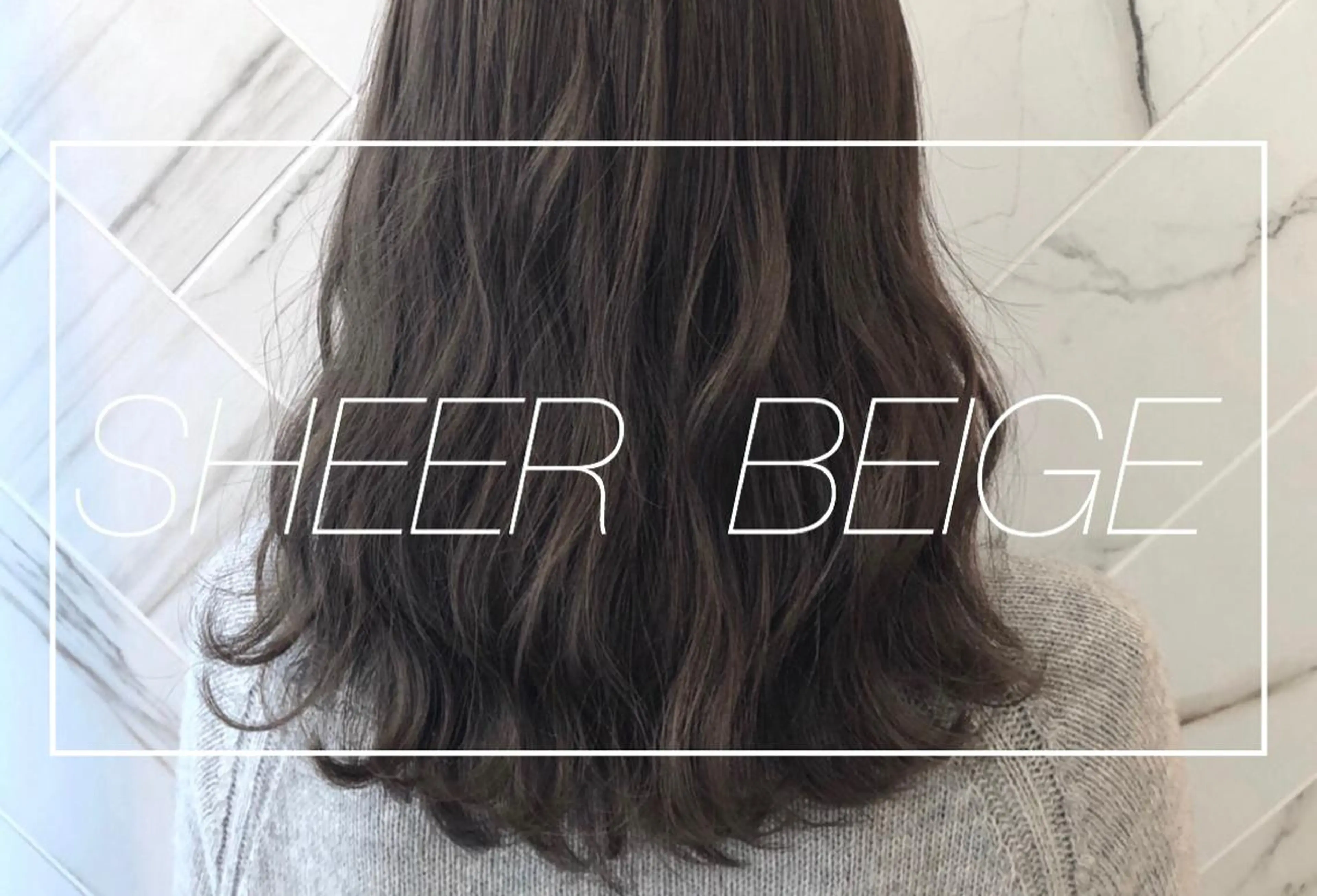 ミディアム カラー ヘアアレンジ ポニーテール アッシュ 透明感カラー オレンジ 髪質改善 ヘアカラー トリートメント ✨似合うのその先へ✨ 田中延和のヘアスタイル