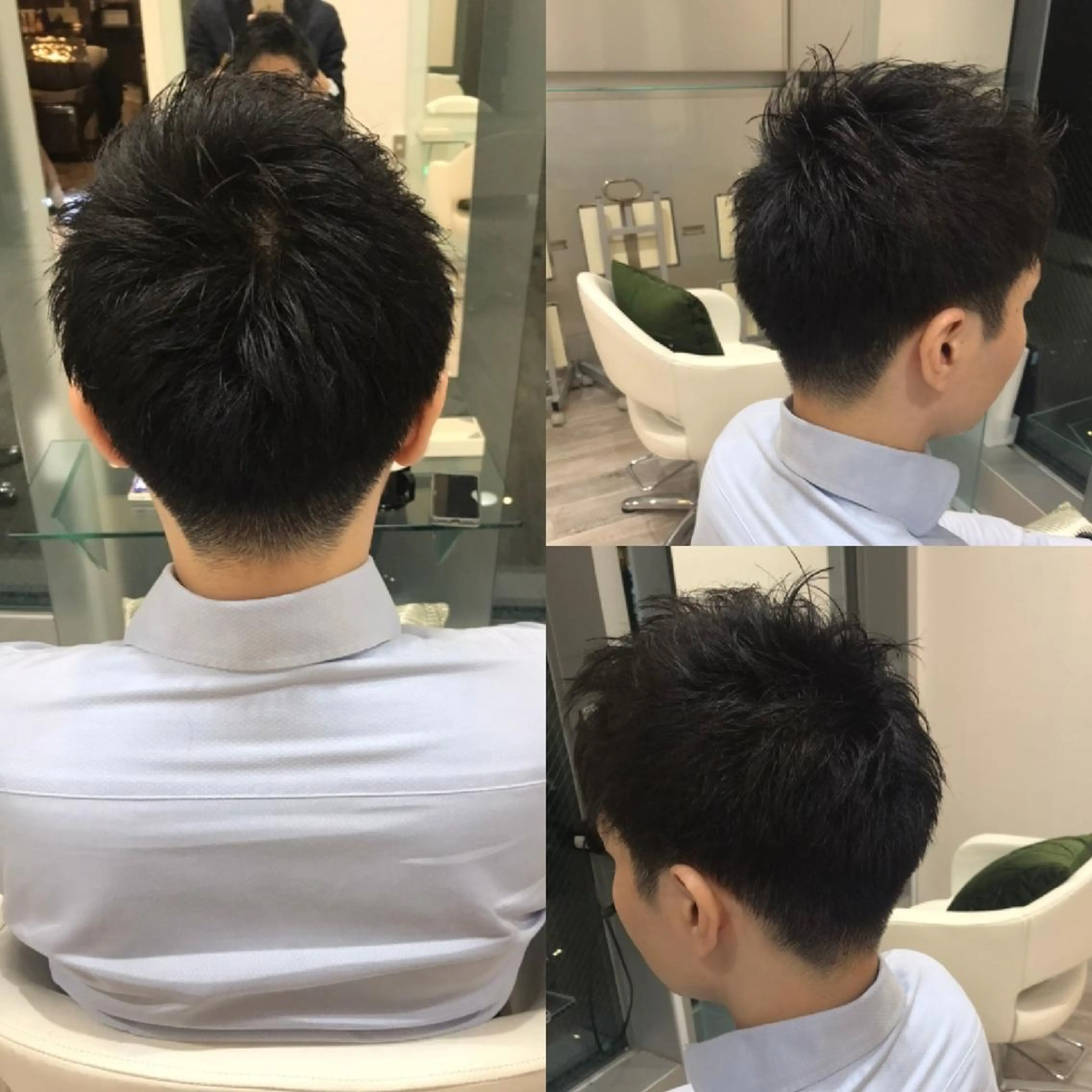 ショート メンズ ビジネス ショートヘア カット 専属担当 高見澤智行のヘアスタイル