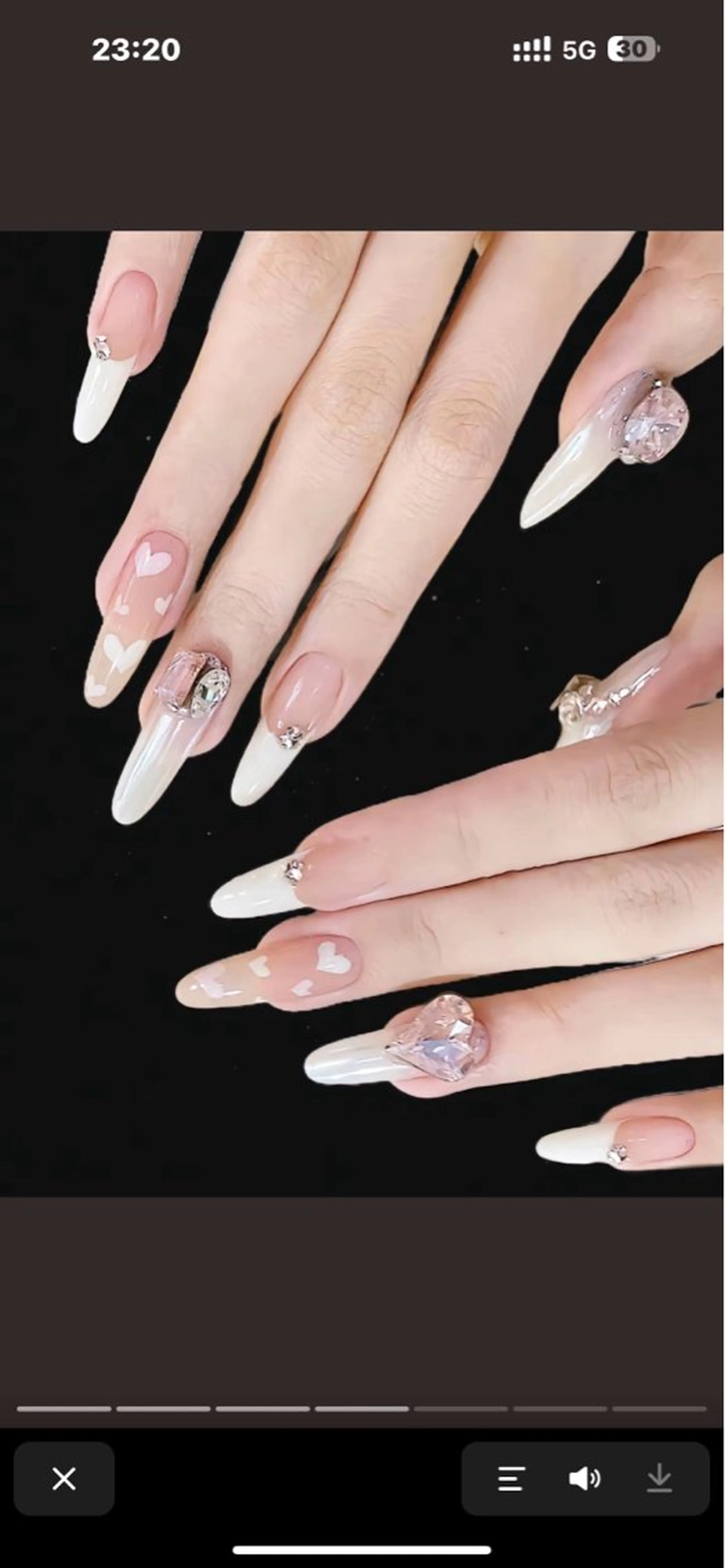 ネイル 💅パッマ ネイル AOIのマツエク・マツパデザイン