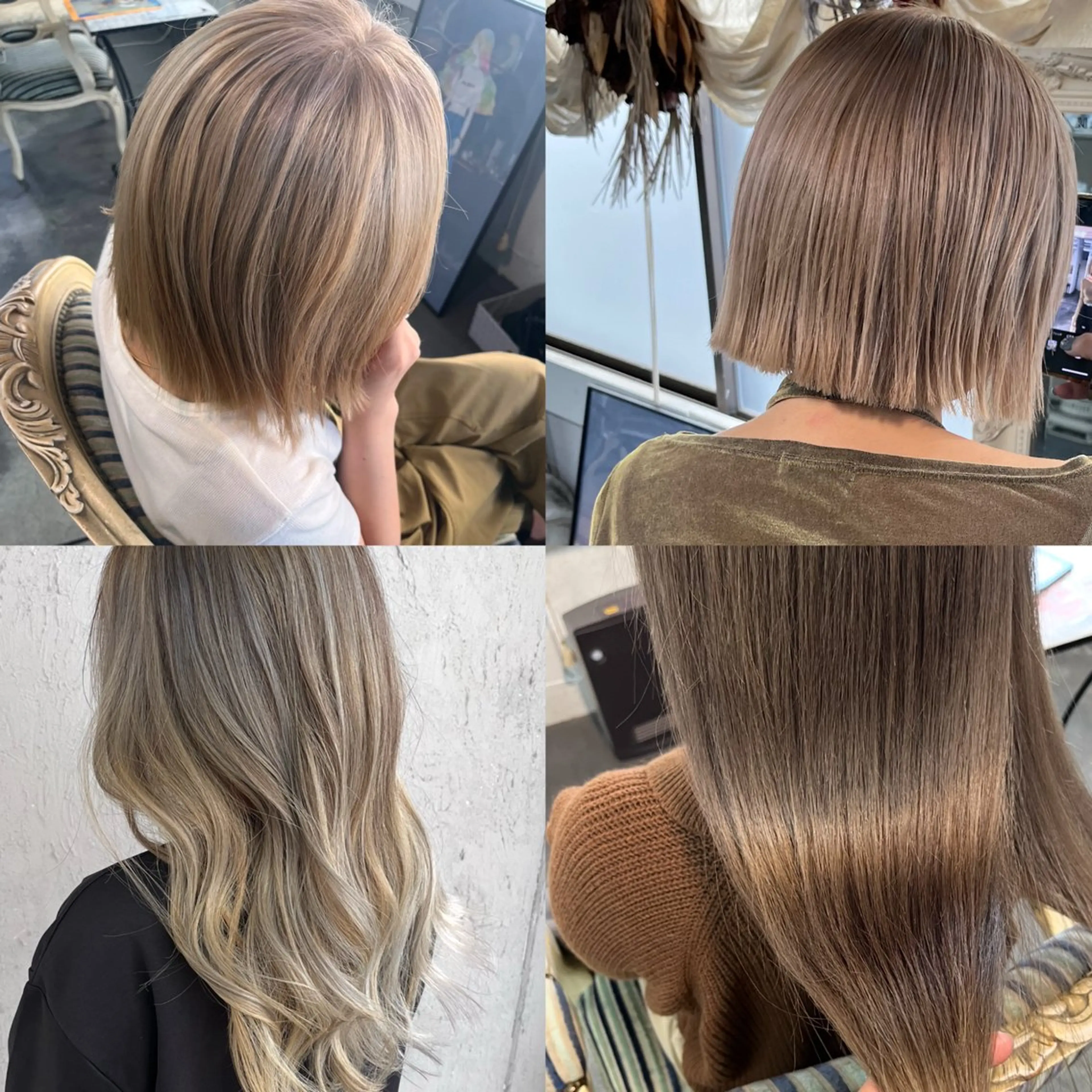 カラー sena 西大分Marianaのヘアスタイル