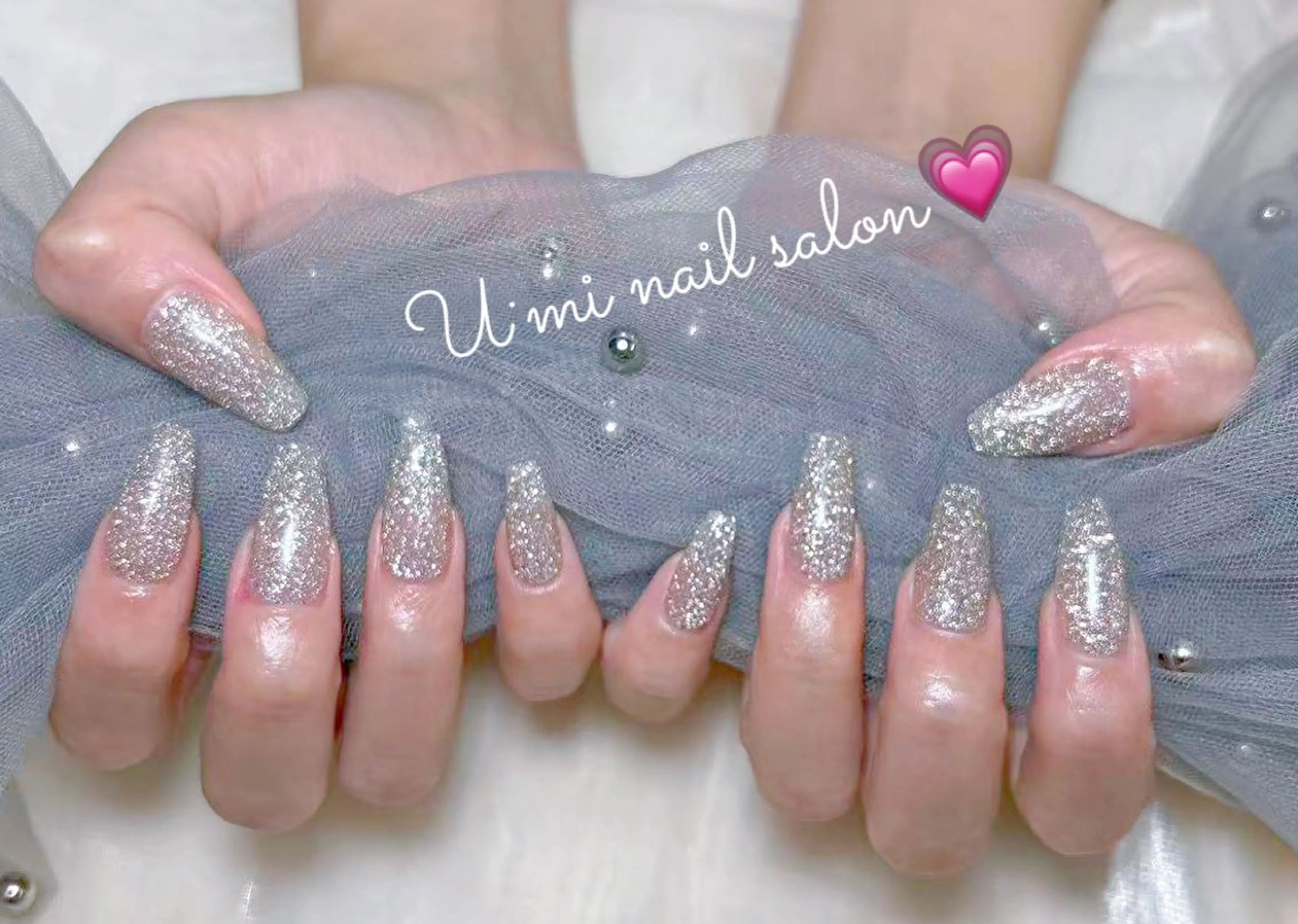 ネイル フラッシュネイル ワンカラーネイル U·Mi nail salon所属・U·Mi 容のネイルデザイン