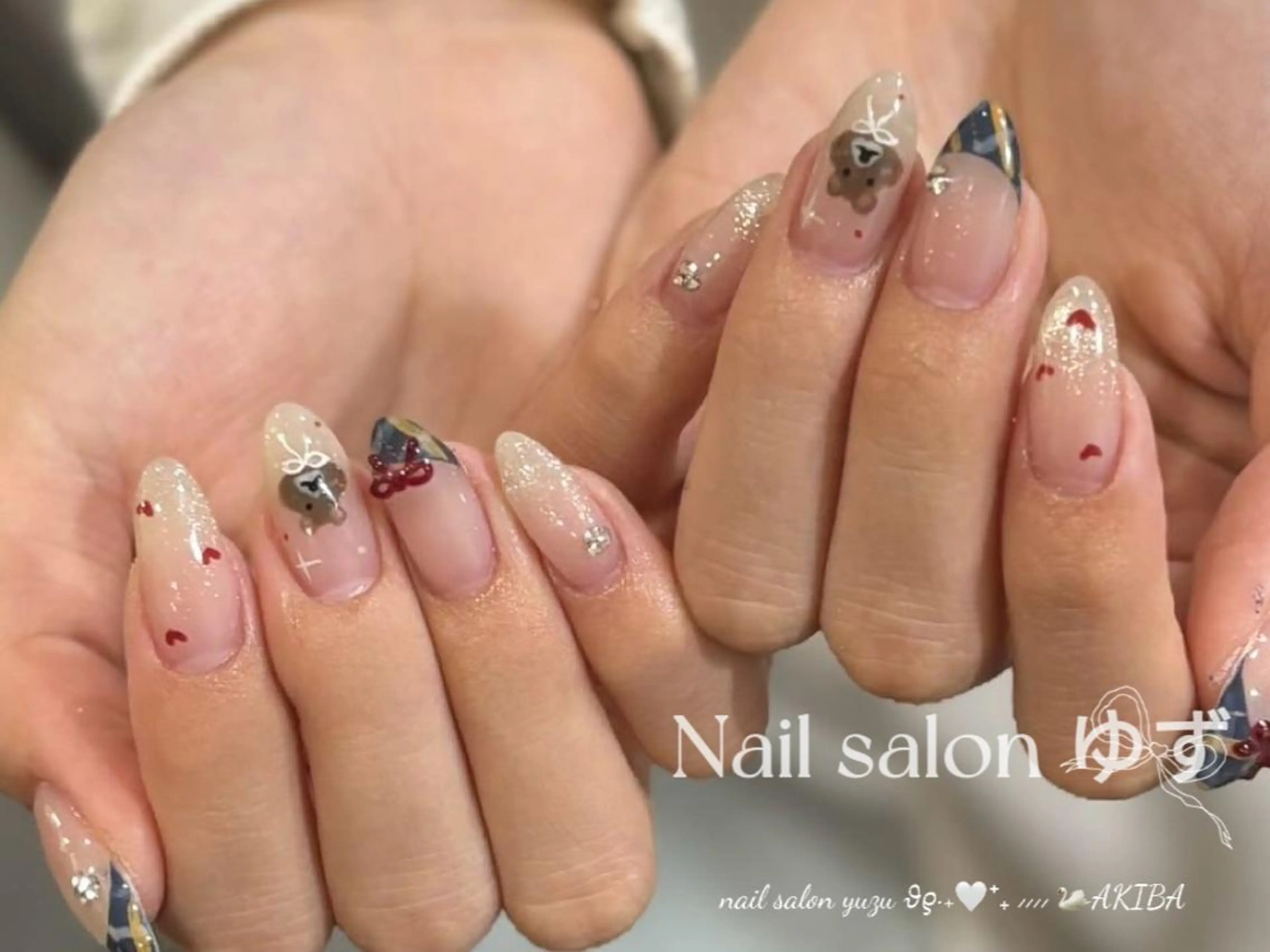 ネイル ハンドネイル MAKI💚💚💚 秋葉原.のネイルデザイン