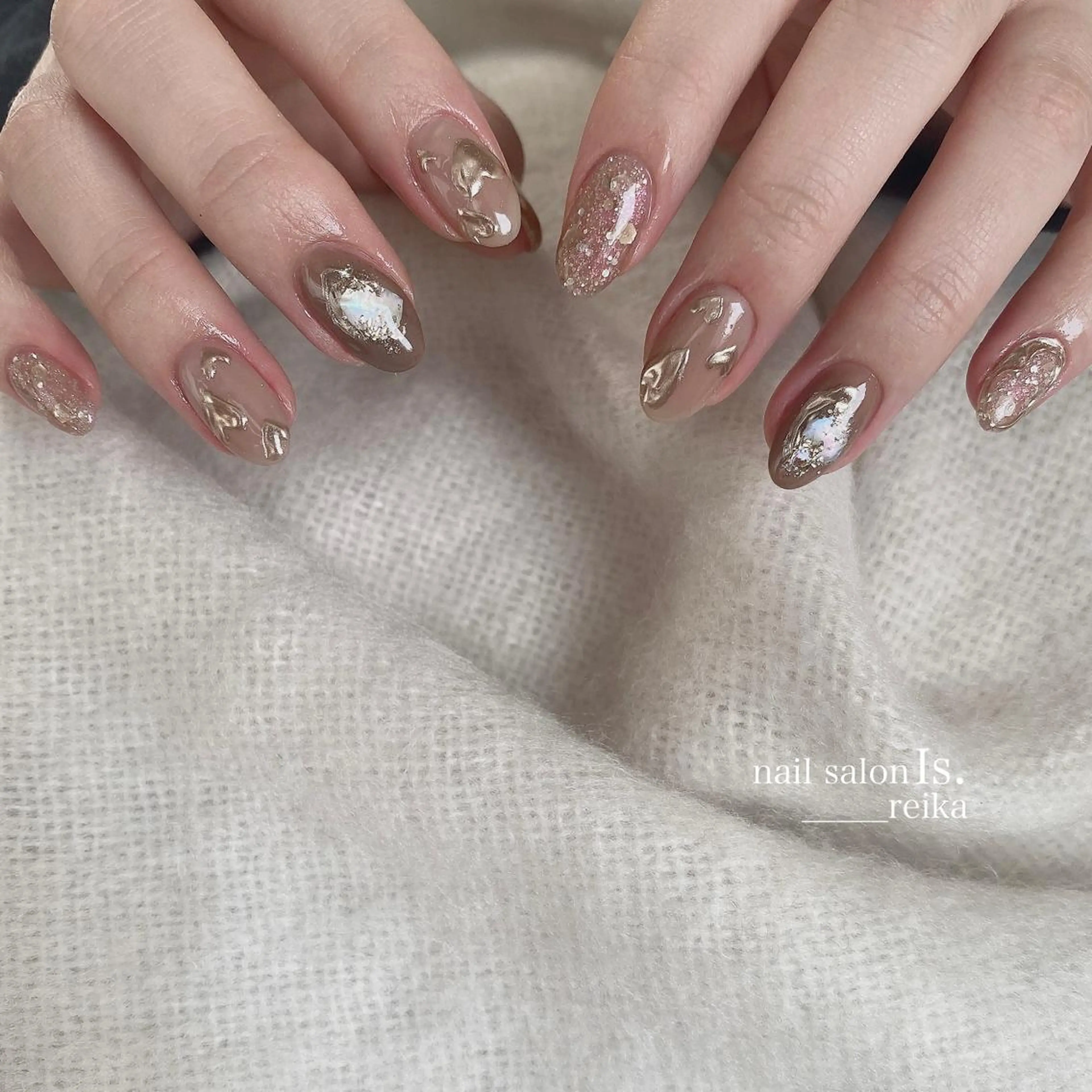 ネイル 持ち込み nail salon Is.  reikaのネイルデザイン