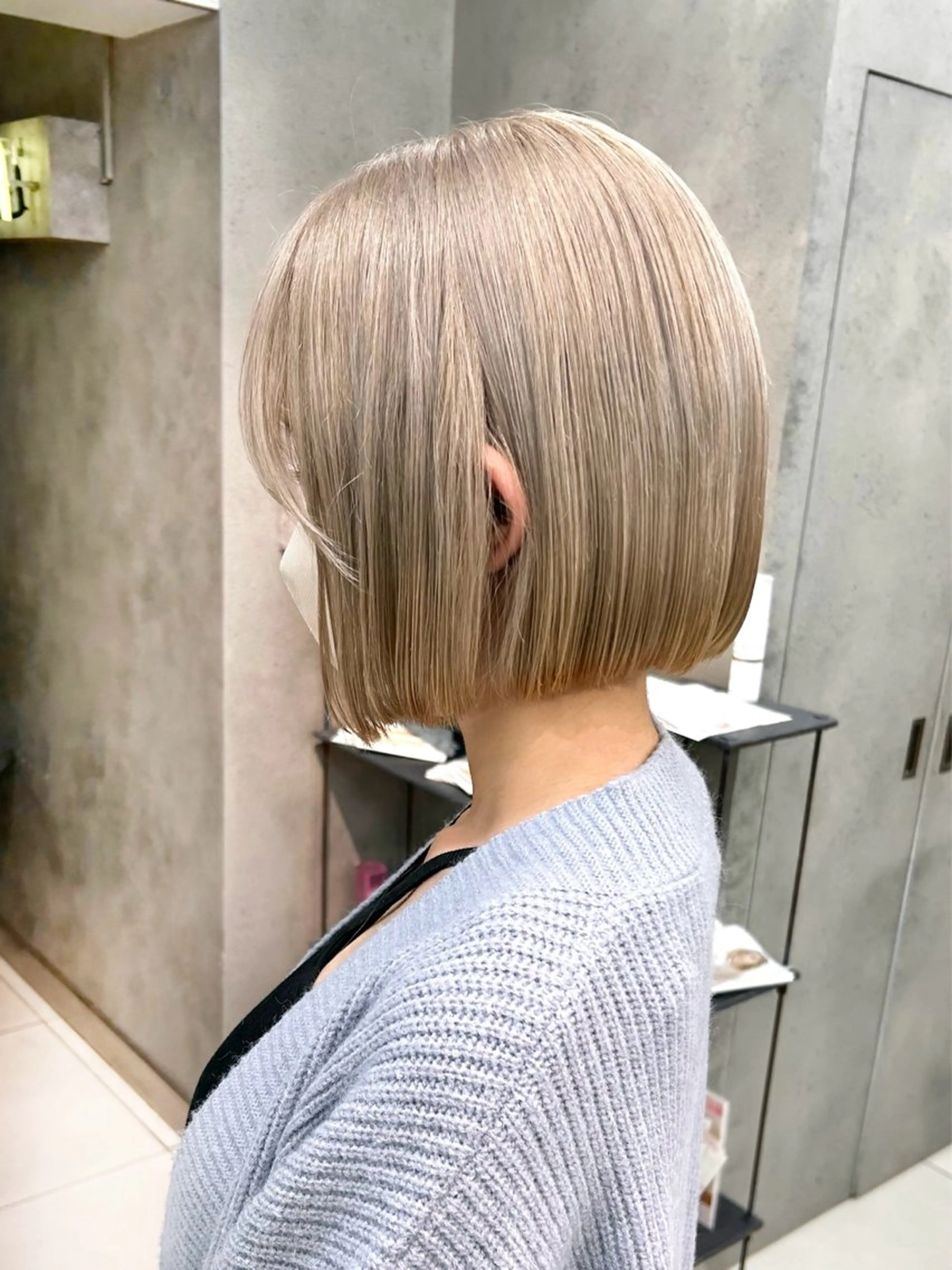 ショート カラー カット ヘアカラー トリートメント adatto錦糸町店所属・艶髪/ショート/ ボブ/なつきのヘアスタイル