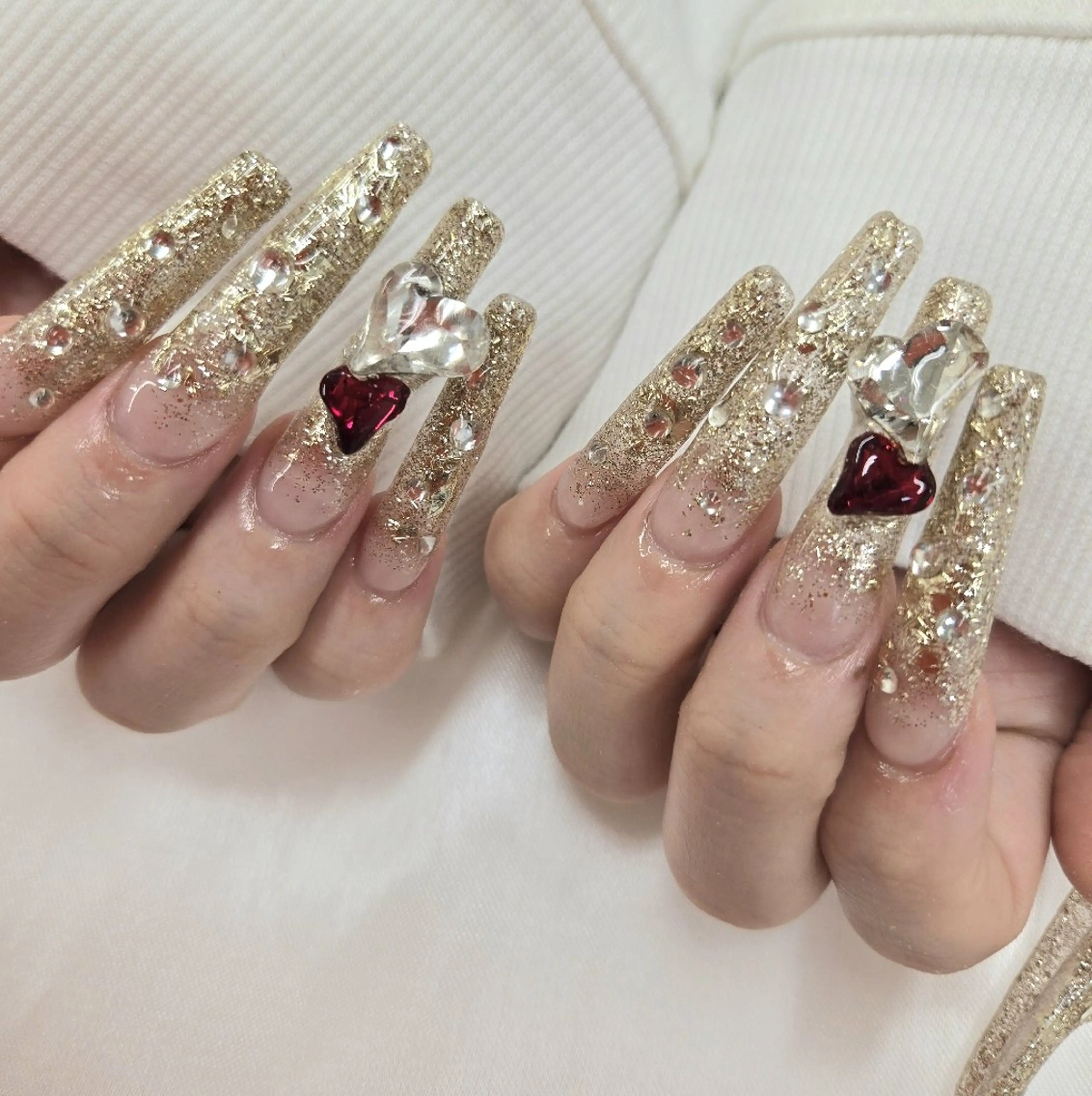 ネイル アートネイル オーロラネイル チークネイル ジェルネイル グラデーション 河野ちえ (雑誌掲載サロン)のネイルデザイン