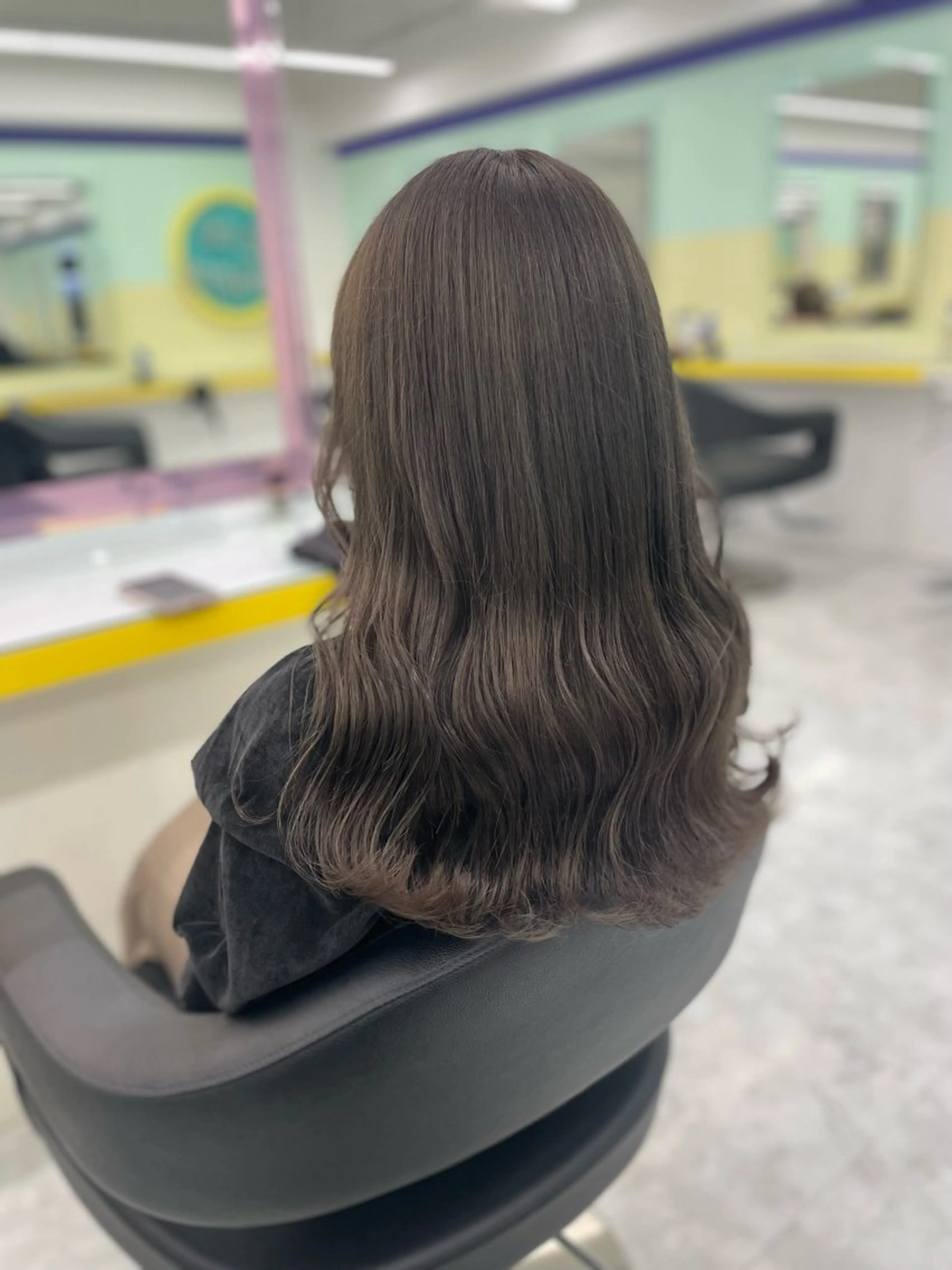 ロング カラー ヘアアレンジ ヘアカラー トリートメント ヘアセット ☁️縮毛矯正✖️ 赤み消し☁️りくのヘアスタイル