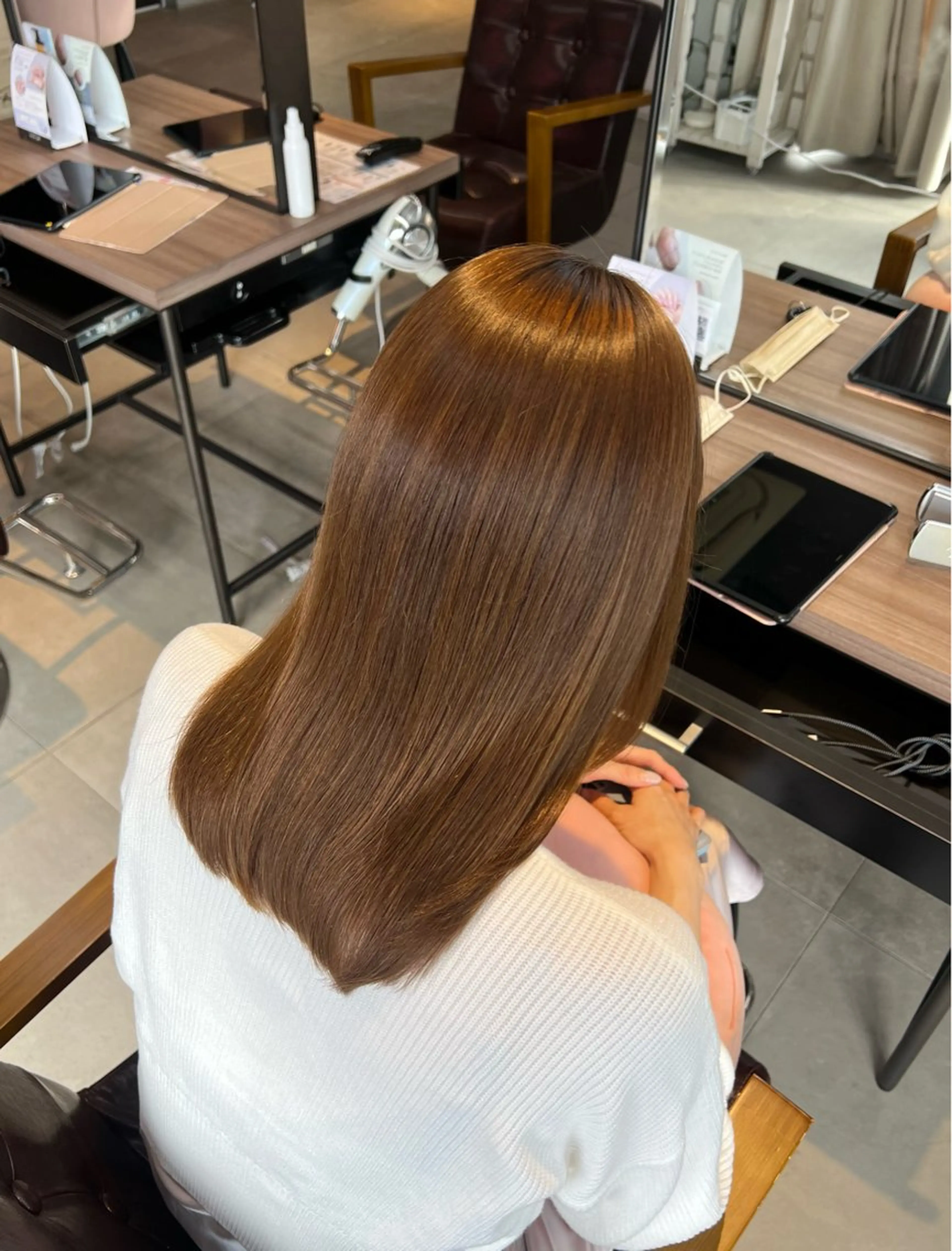 セミロング トリートメント Kako🫧⭐️ アシスタント/モデルのヘアスタイル