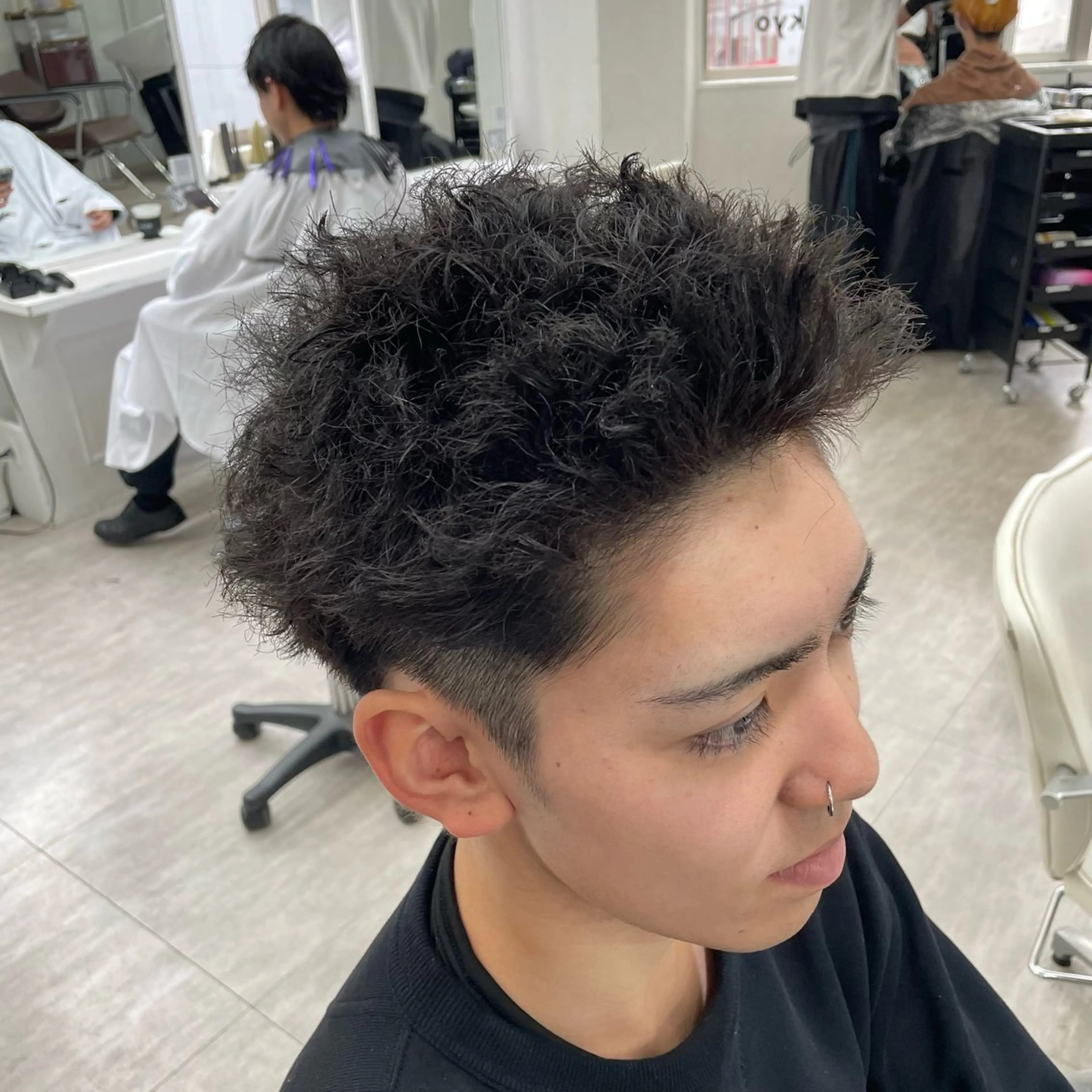 ショート パーマ メンズ メンズ専門💈 伊藤輝のヘアスタイル