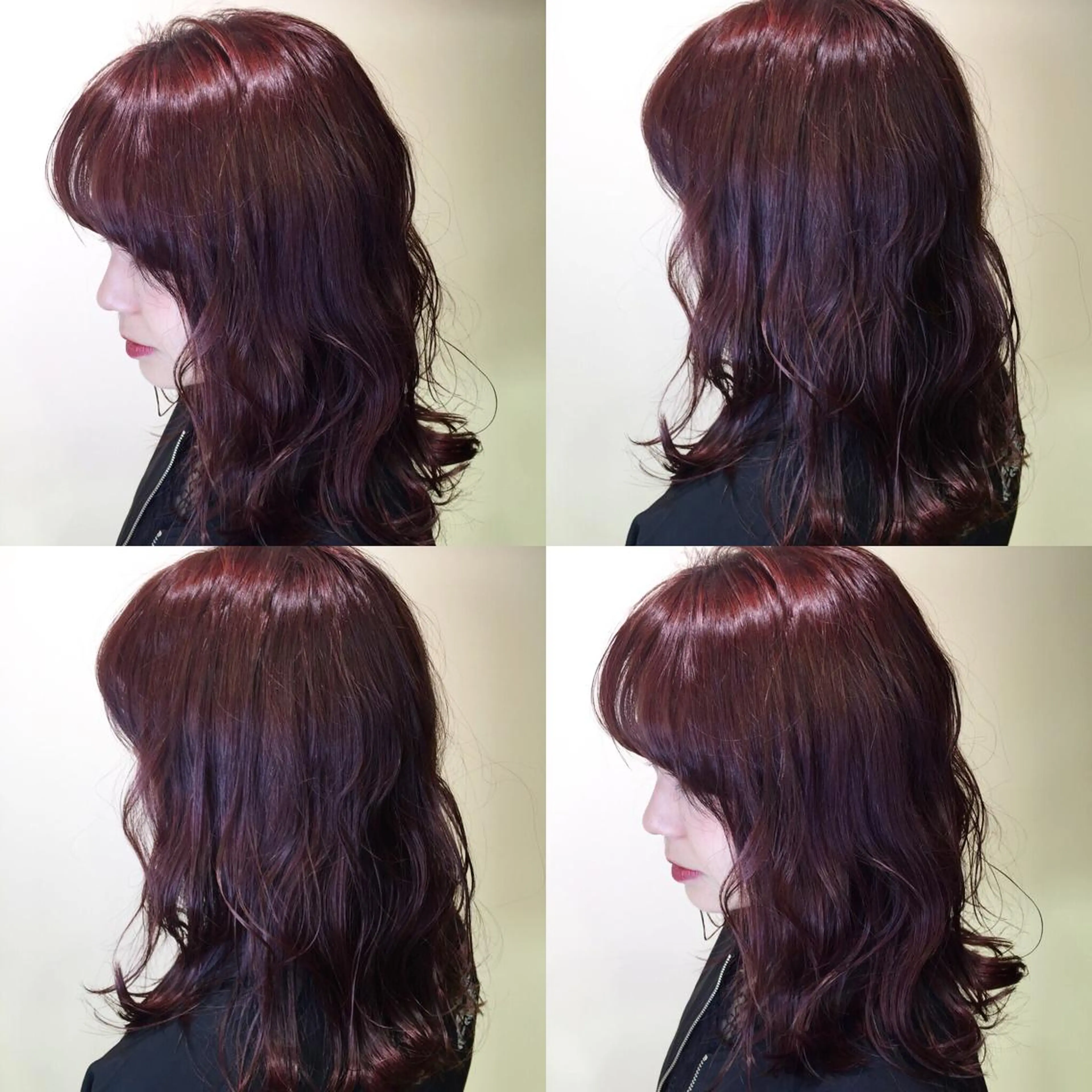 ミディアム カラー 透明感カラー ピンクカラー バイオレットカラー ヘアカラー トリートメント 🌻Insta指名 NO.1🌻Shoのヘアスタイル