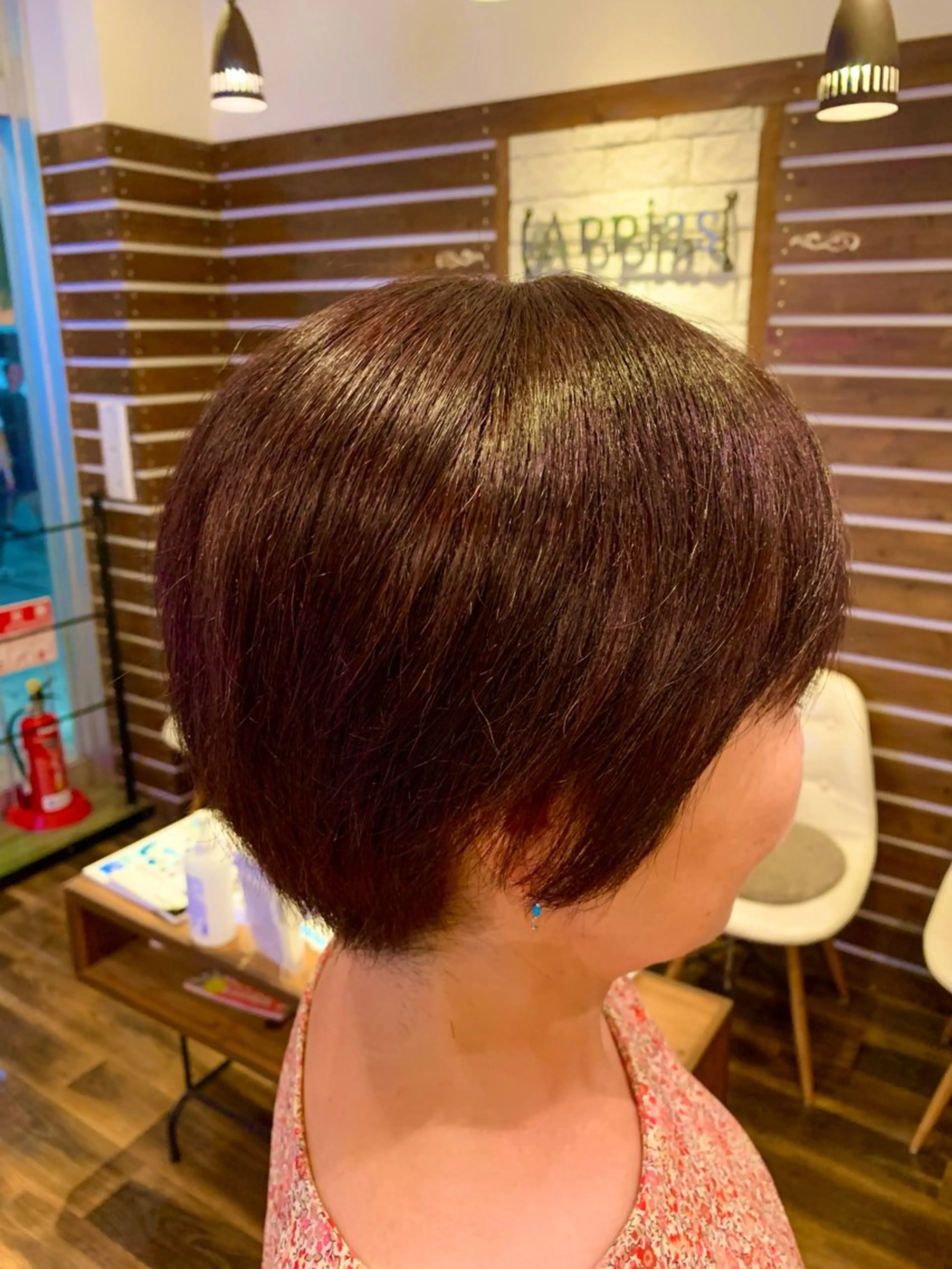 カラー ブラウンカラー ピンクカラー ヘアカラー Appias海老名所属・三村 叶羽のヘアスタイル
