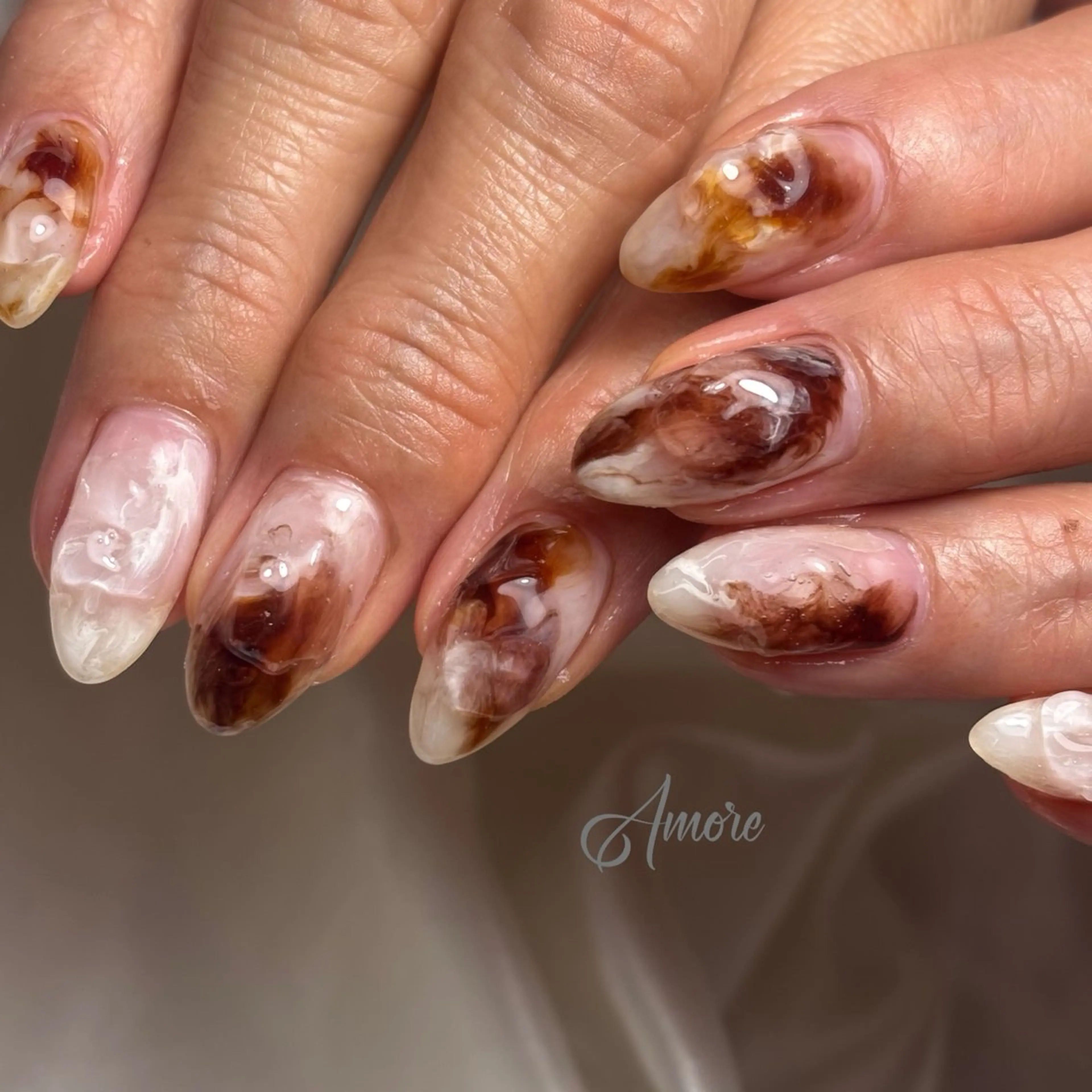 ネイル ジェルネイル キラキラネイル 韓国ネイル マグネットネイル パラジェル You kyehwaのネイルデザイン