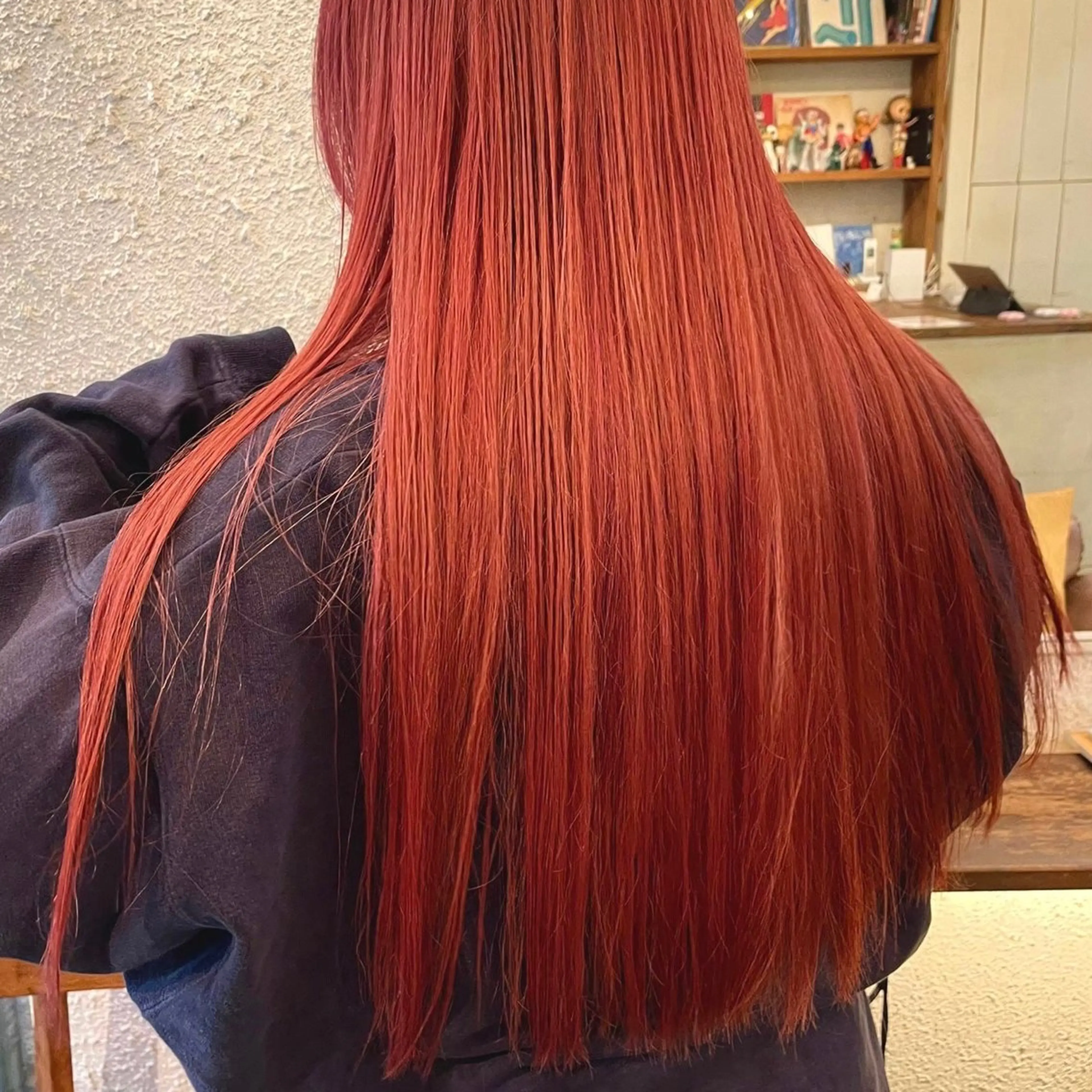 ロング カラー GO TODAY SHAiRE SALON 原宿本店所属・ブリーチ/レイヤー ハッシュカット/河内のヘアスタイル