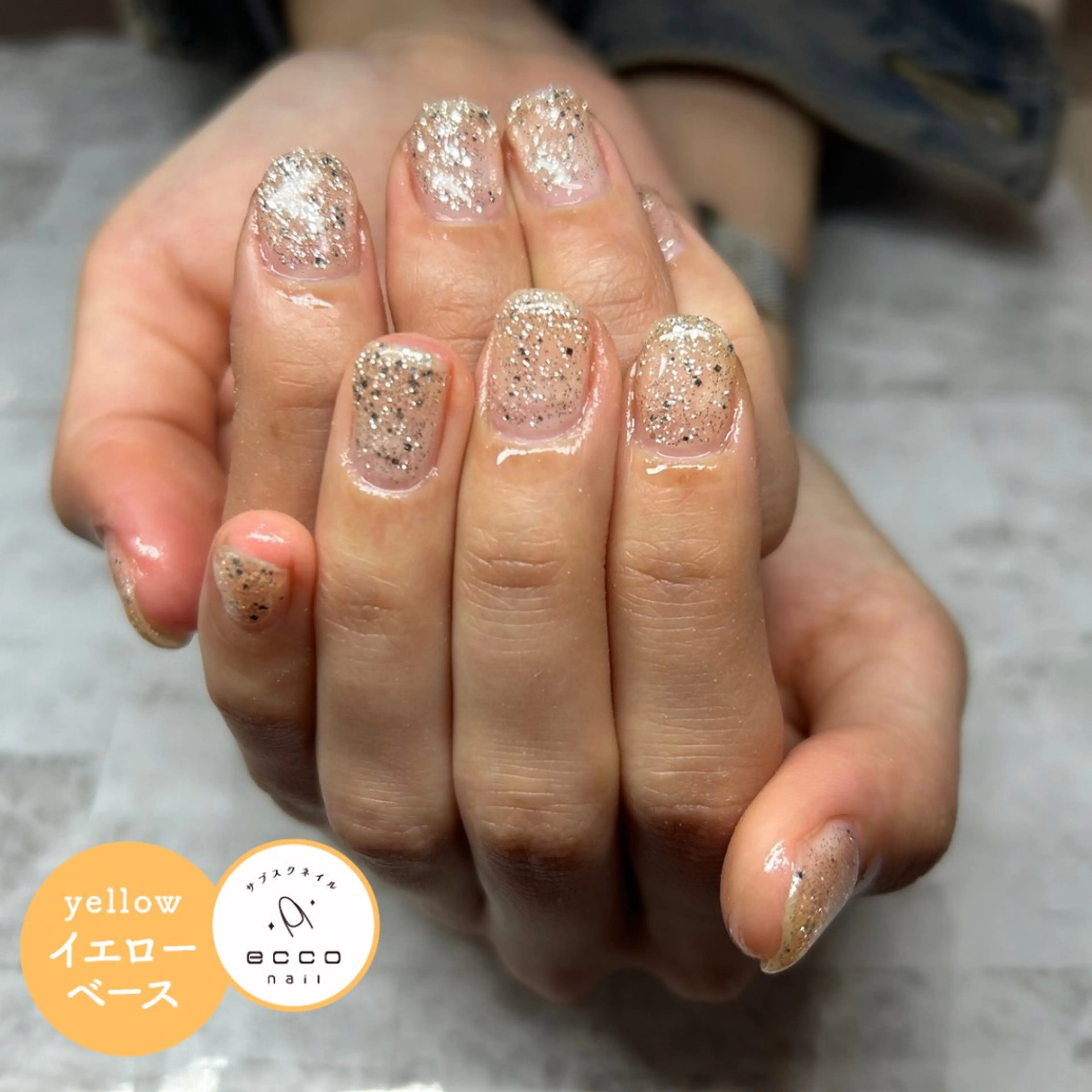ネイル 🌷サブスクecco nail 結萌 🌷のネイルデザイン