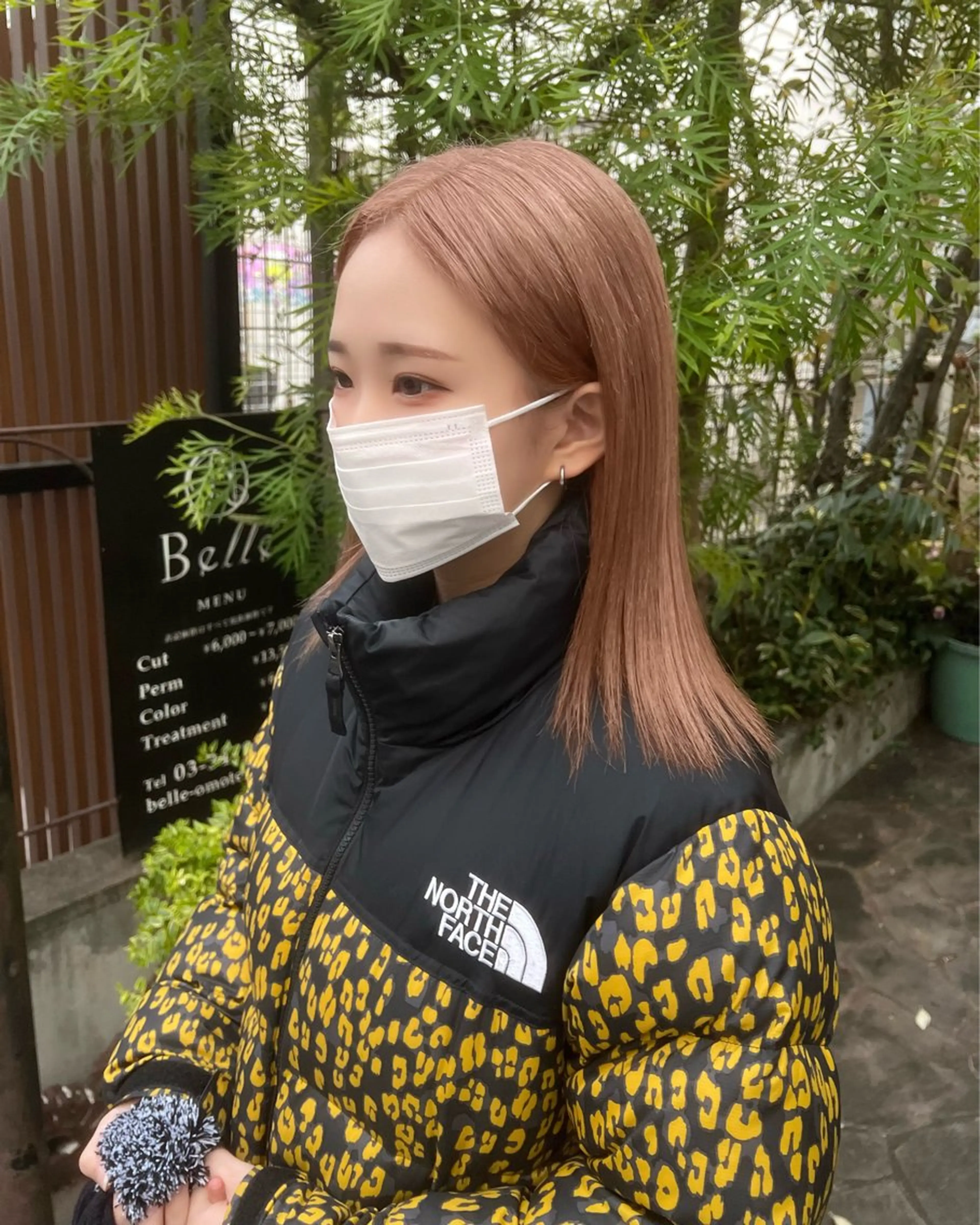 ミディアム カラー カット ヘアカラー トリートメント belle   表参道　terrace所属・抜きっぱなしブロンド /ハイトーン/カナタのヘアスタイル
