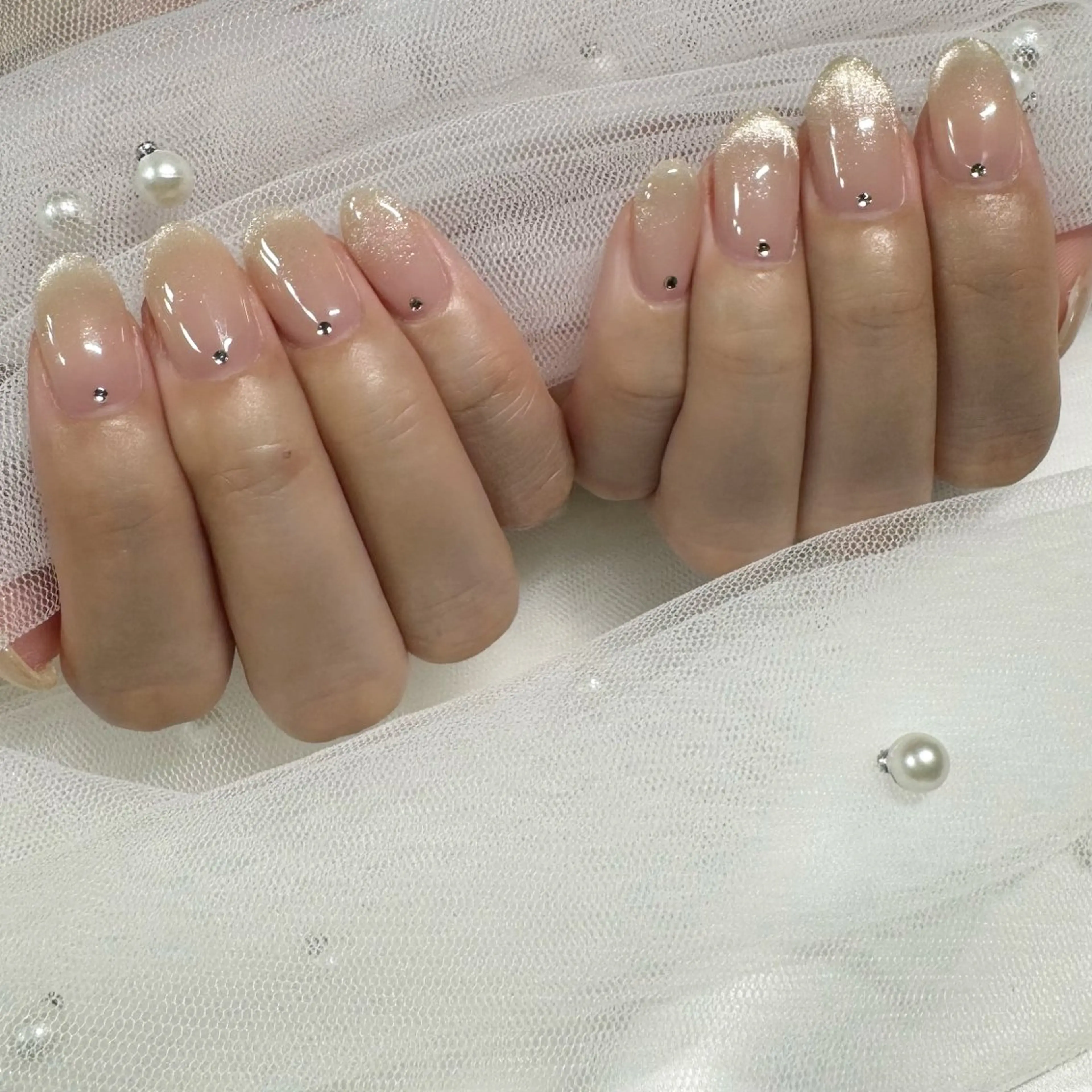 ネイル ジェルネイル シンプルネイル 東 千夏のネイルデザイン