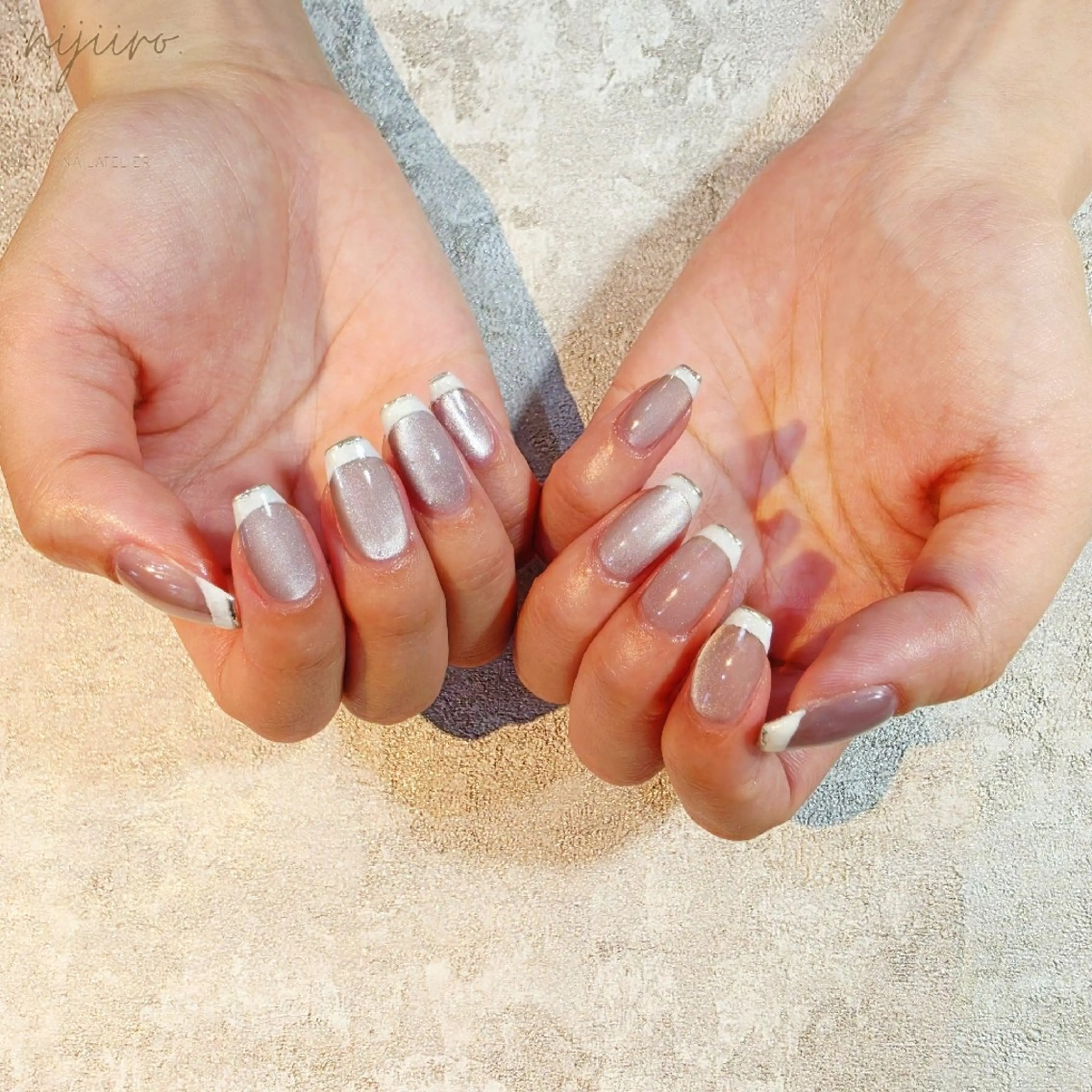 ネイル ハンドネイル nailatelier nijiiro.所属・nijiiro🌈 サトウのネイルデザイン