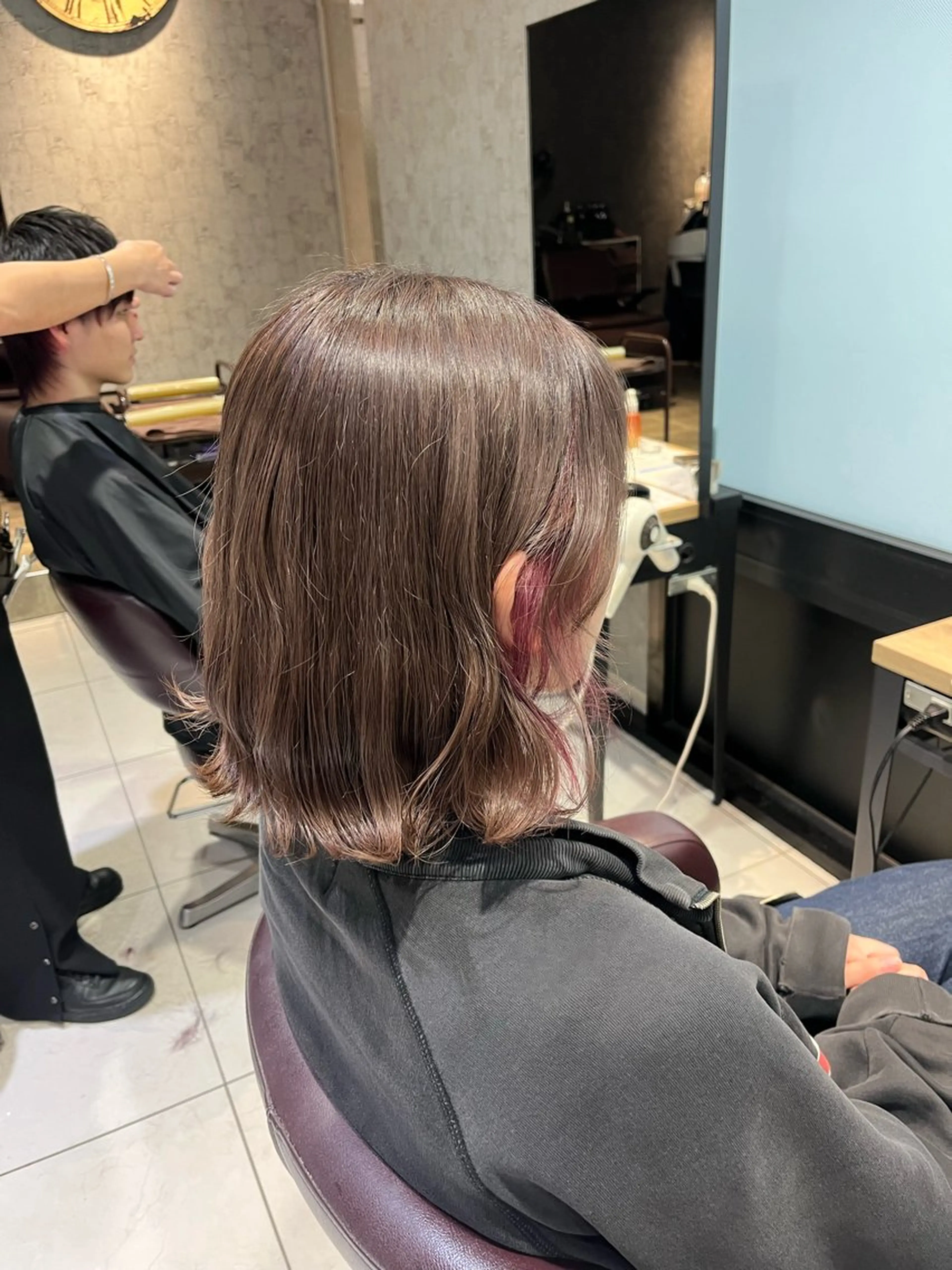 ミディアム カラー ヘアカラー 🩰モテ艶girly ヘア🐇彩香‎🪡♡のヘアスタイル
