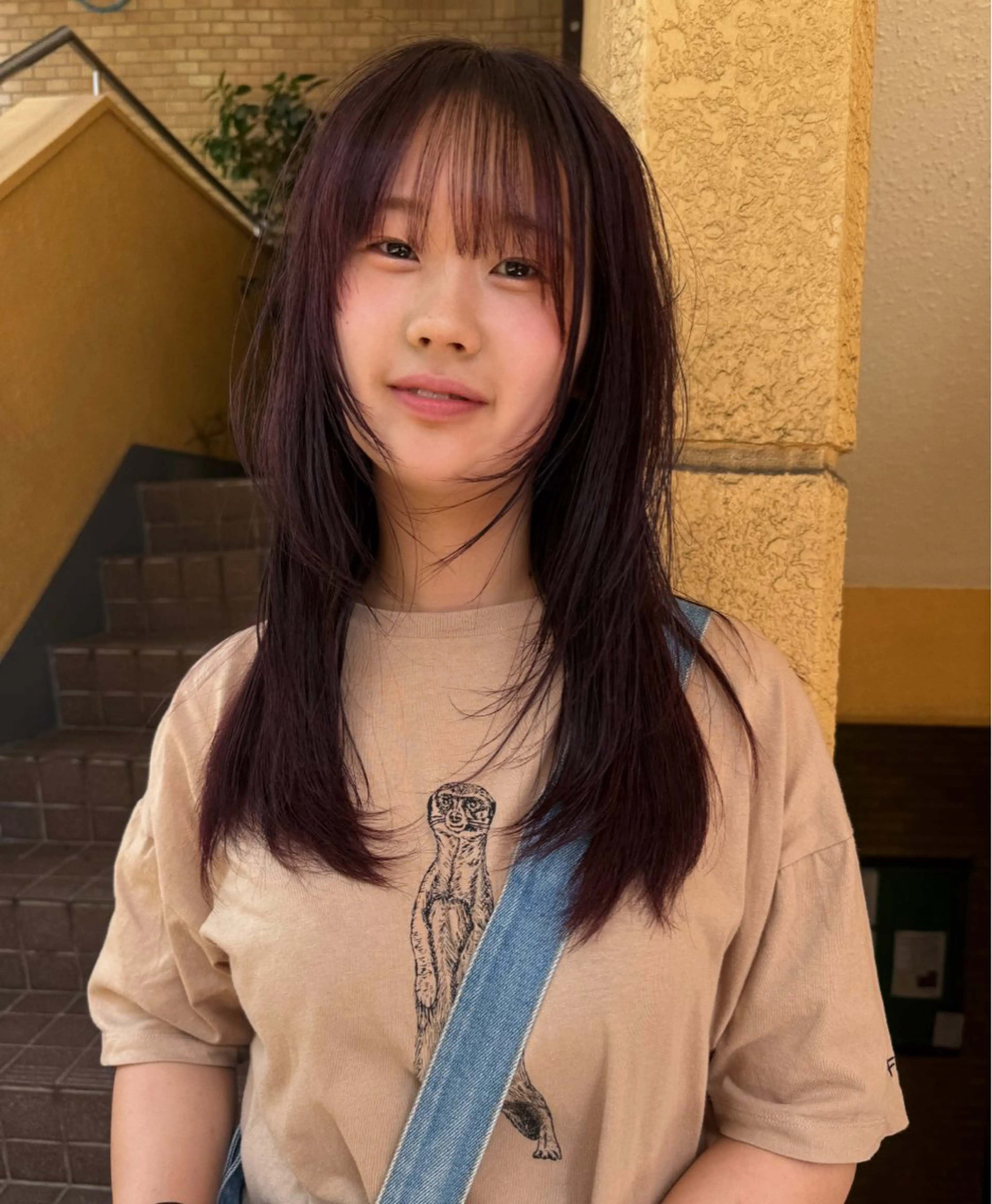 カラー ヘアカラー 南部 綾音のヘアスタイル