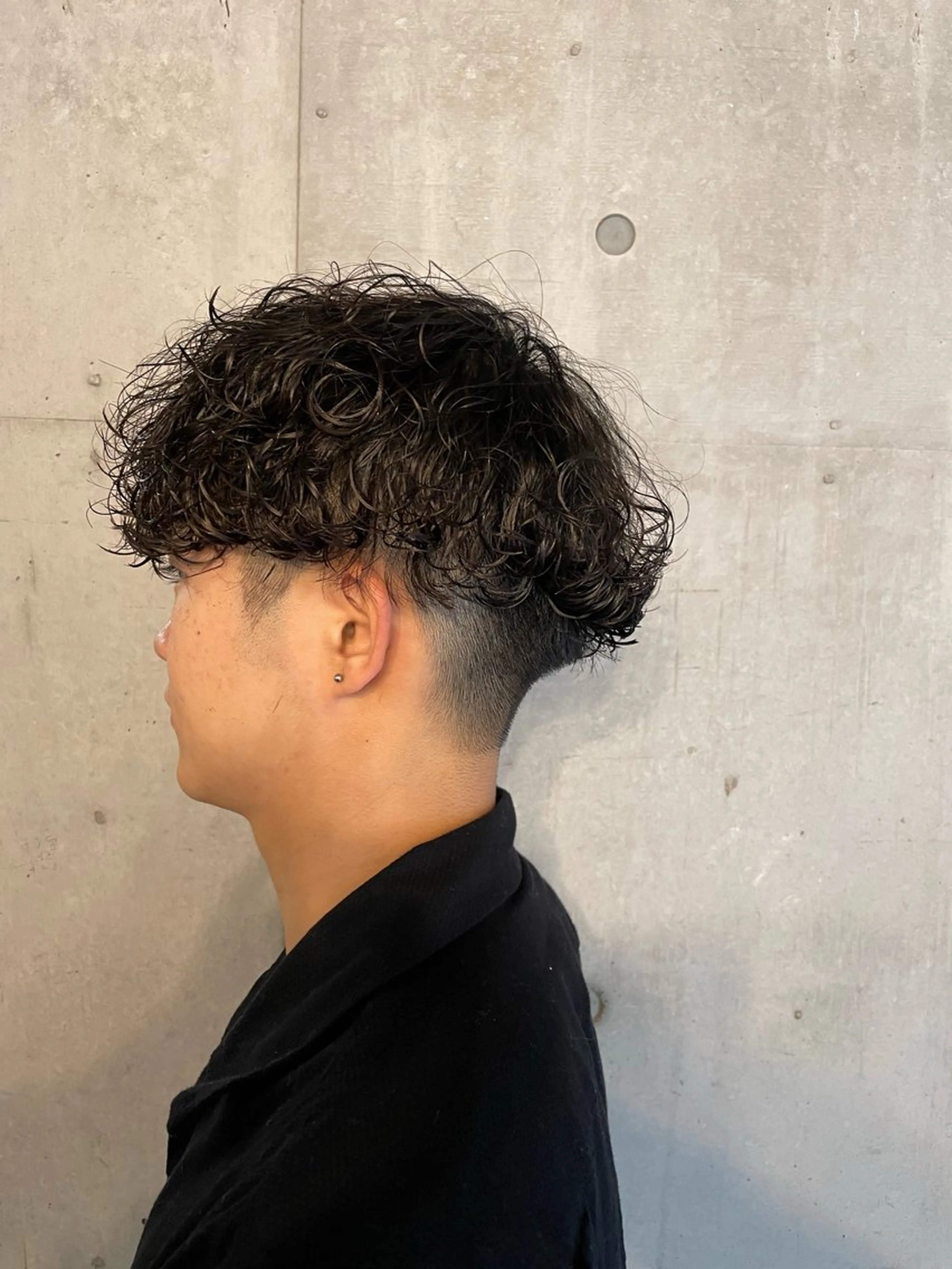 ショート パーマ メンズ カット パーマ トリートメント 🔥メンズ特化パーマ 🦖増田弘明🦖のヘアスタイル