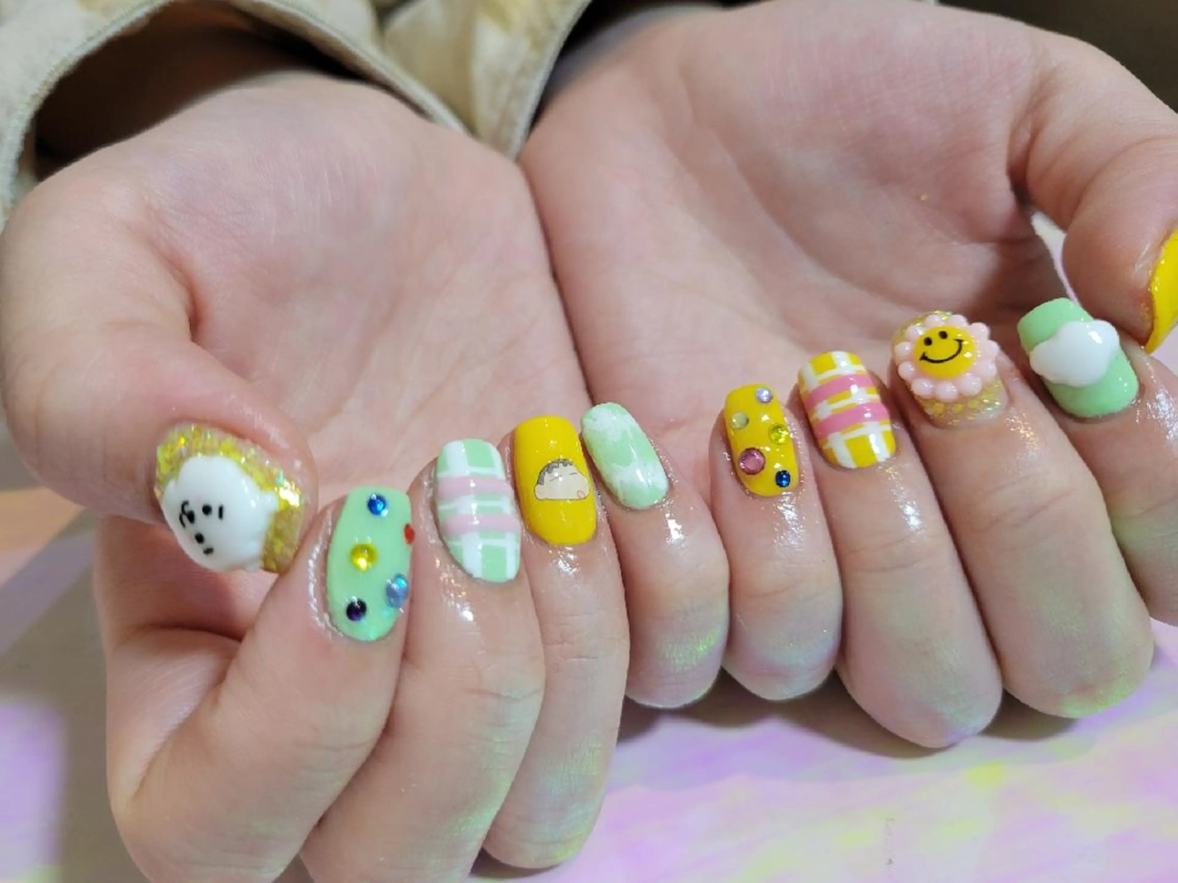 ネイル 💜bora .のネイルデザイン