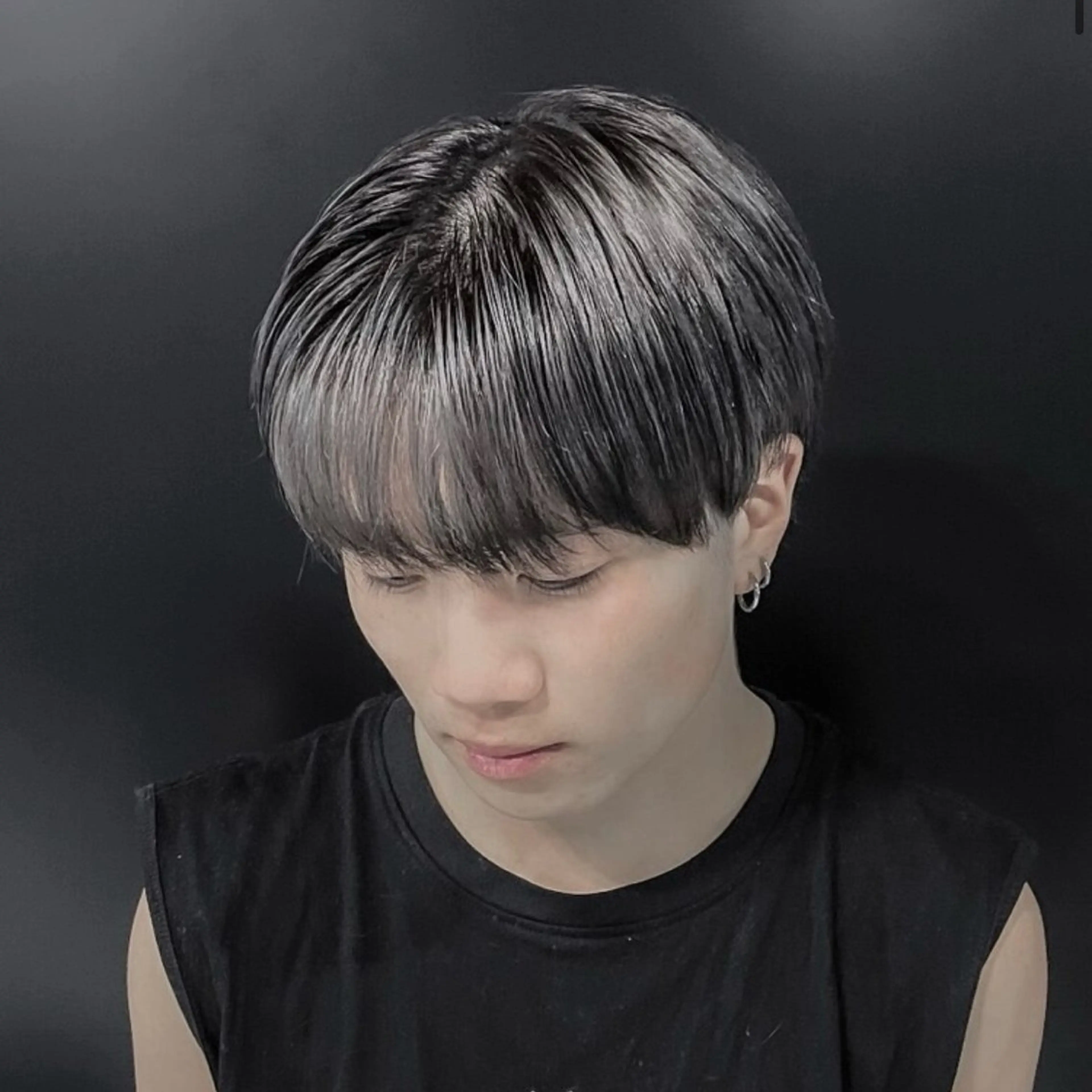 カラー メンズ ヘアカラー カラー/アメ村/河合 顕正のヘアスタイル