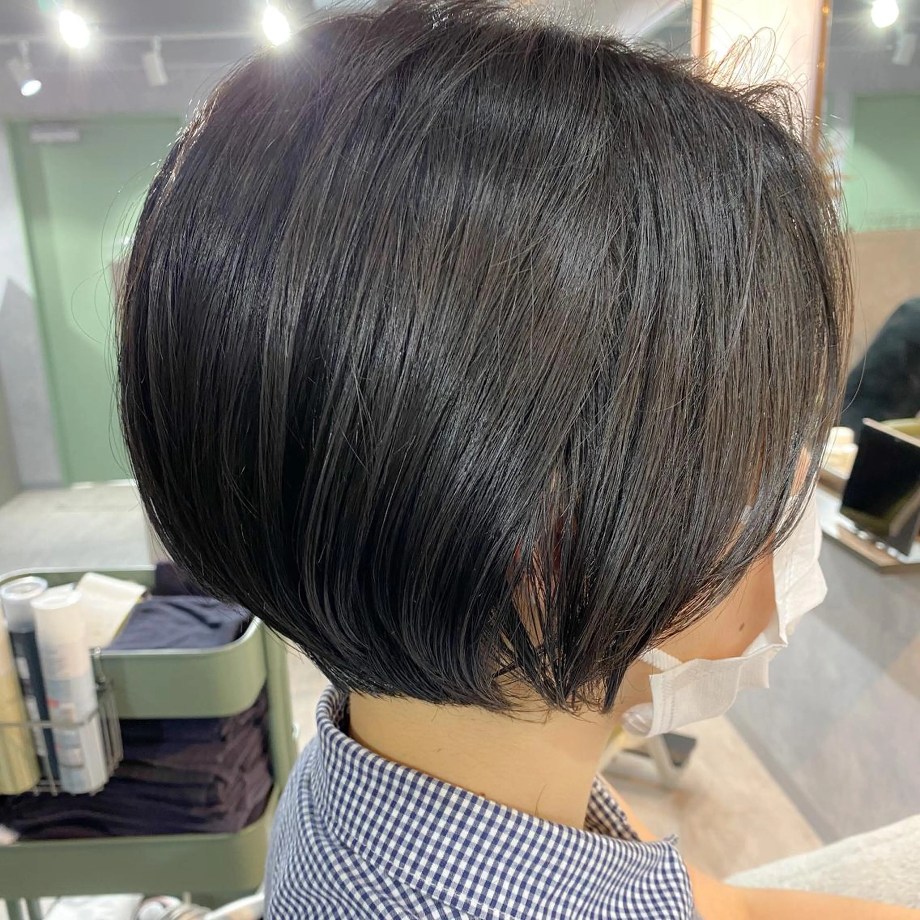 ショート カラー カット ヘアカラー トリートメント 久保亮太 /大人ショートのヘアスタイル