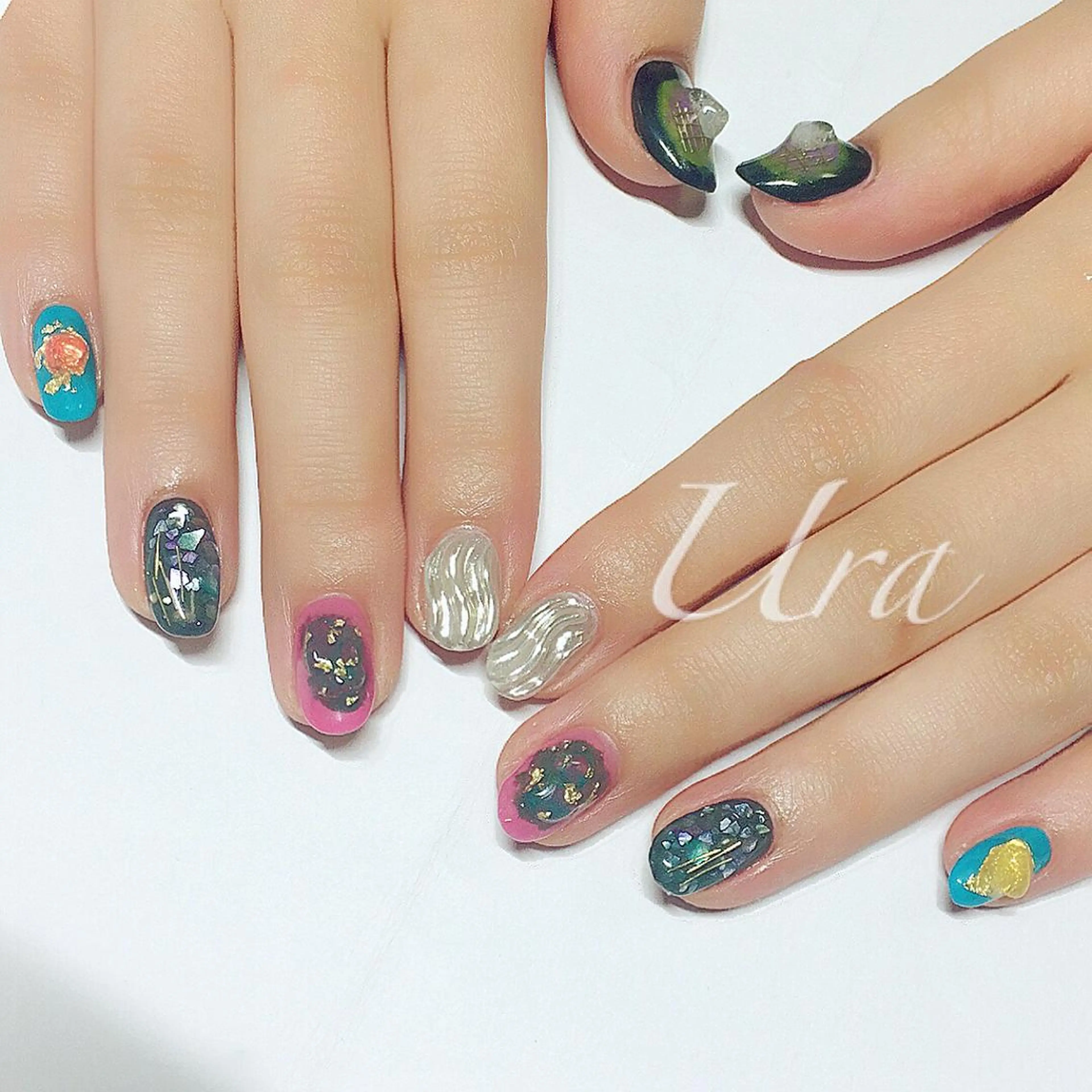 ネイル ニュアンスネイル UrakoNail 《nail》のネイルデザイン