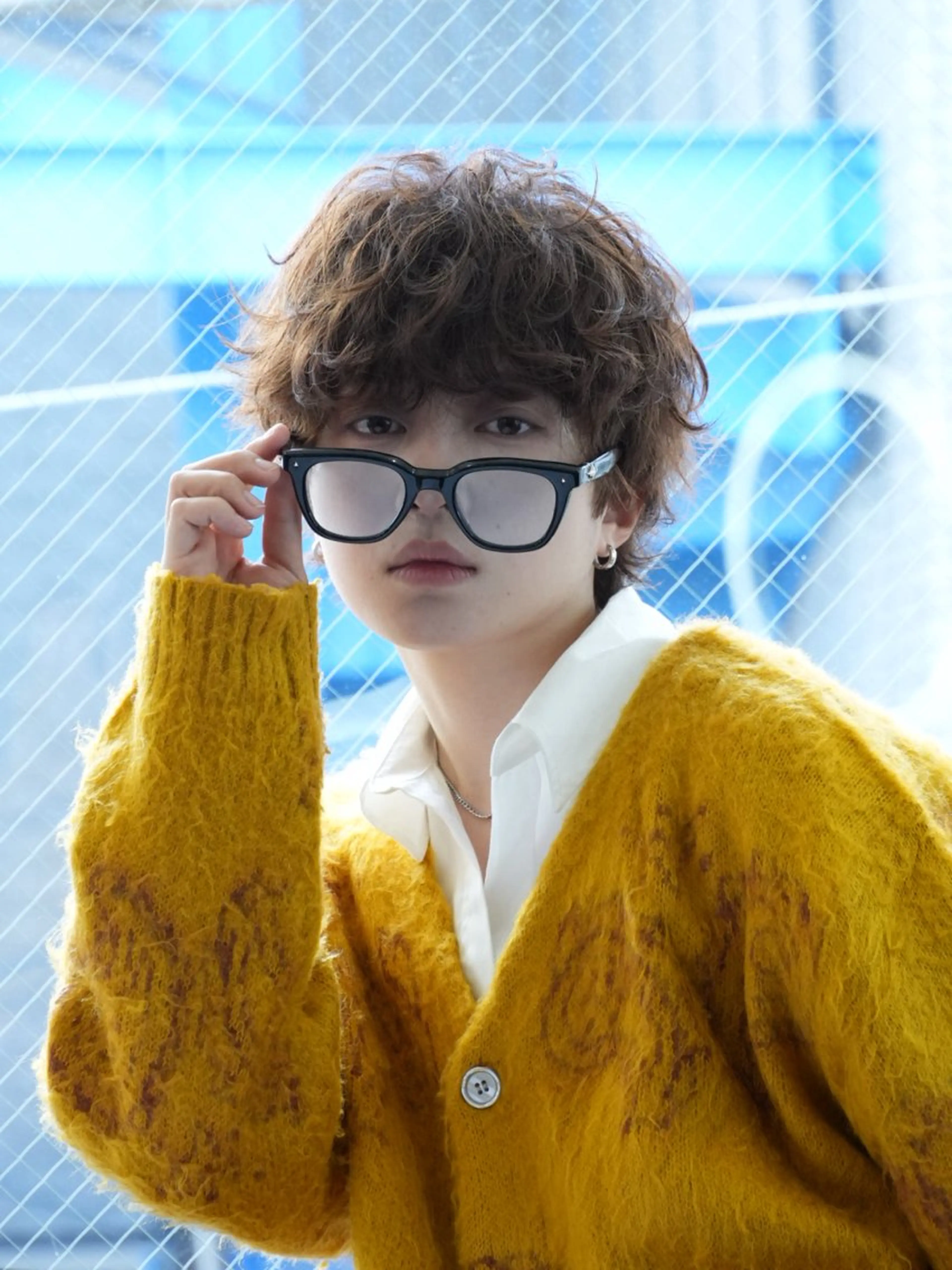 ショート パーマ メンズ 美容師歴6年 fifth前比嘉💥のヘアスタイル