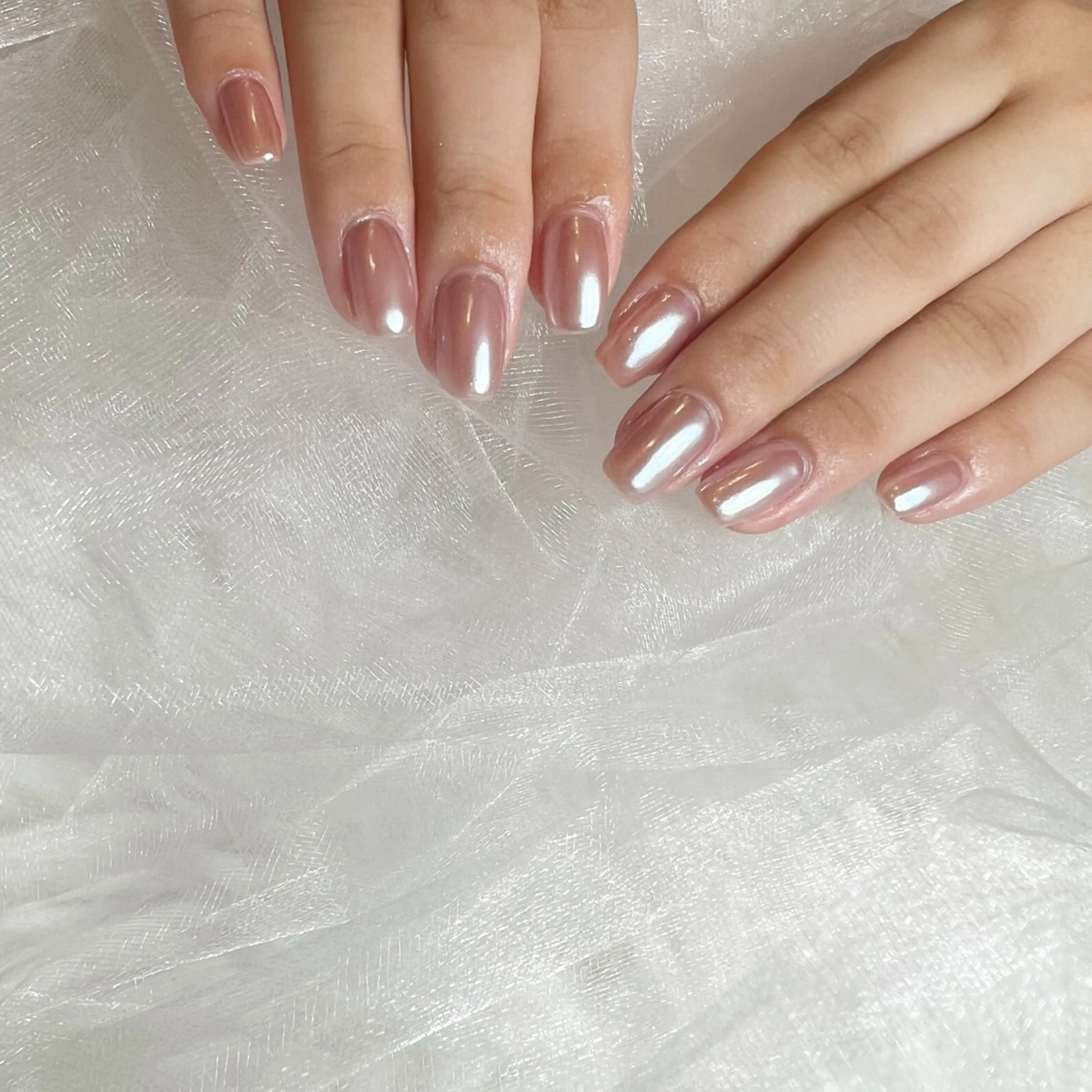 ネイル ミラーネイル ハンドネイル Lili nail所属・Lilibeauty salonのネイルデザイン