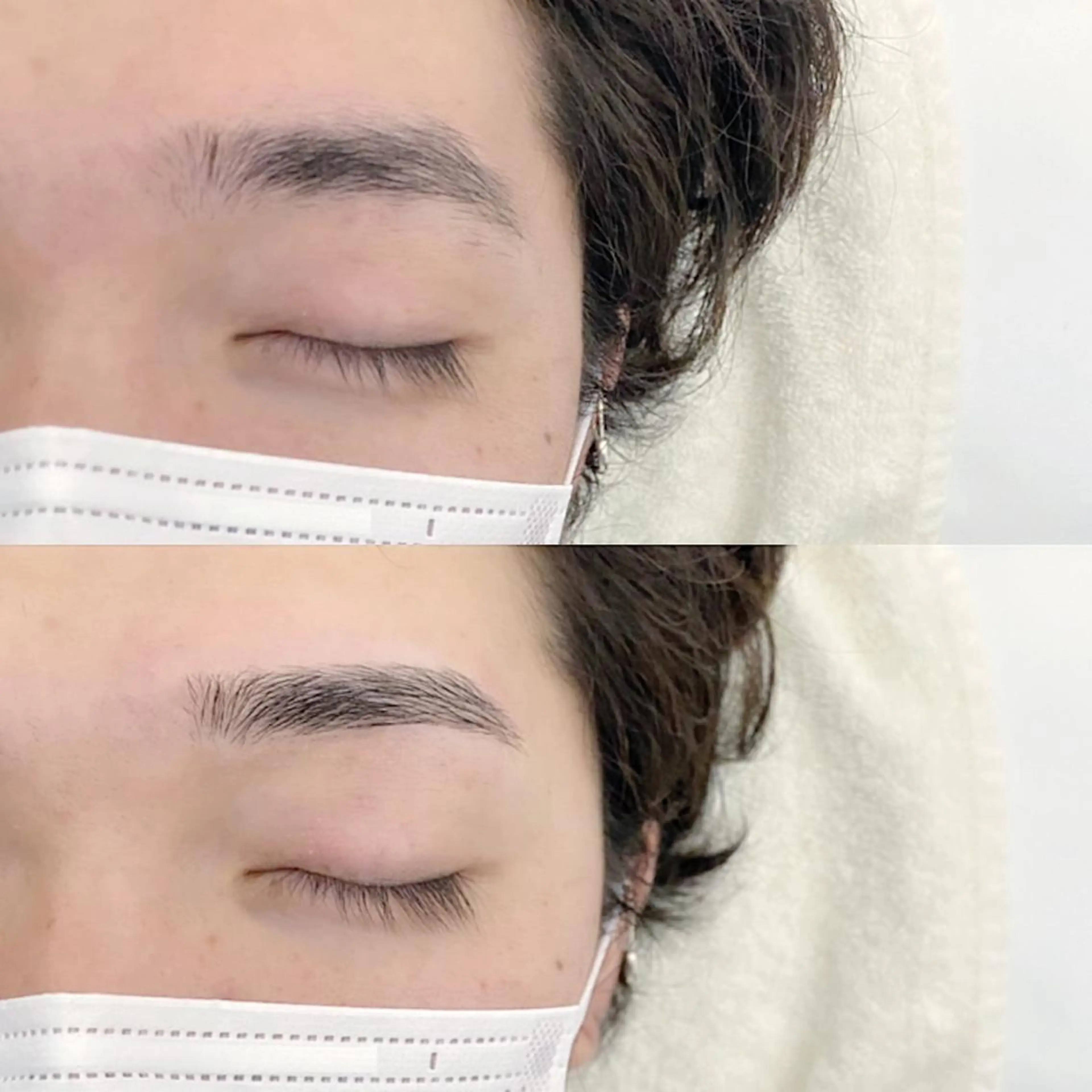 アイブロウ ワックス脱毛 眉カット Frances 宮本のマツエク・マツパデザイン