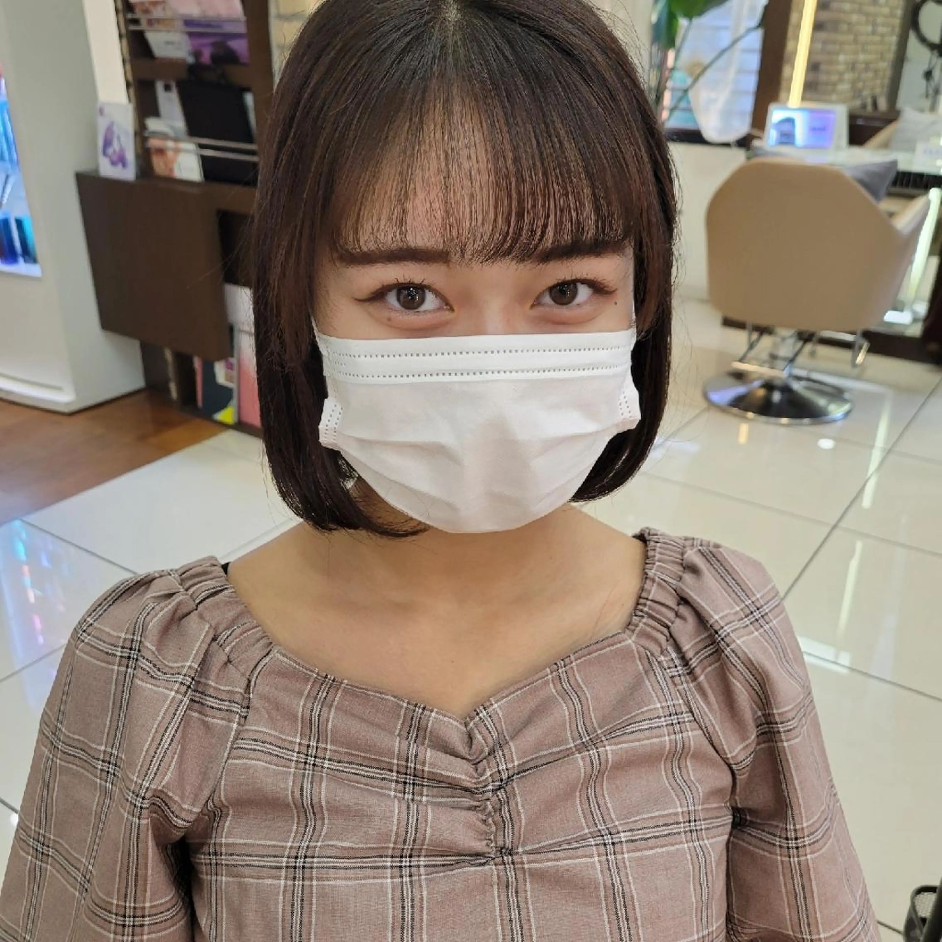 ショート ママ美容師まつげ 🤍まき🤍のヘアスタイル