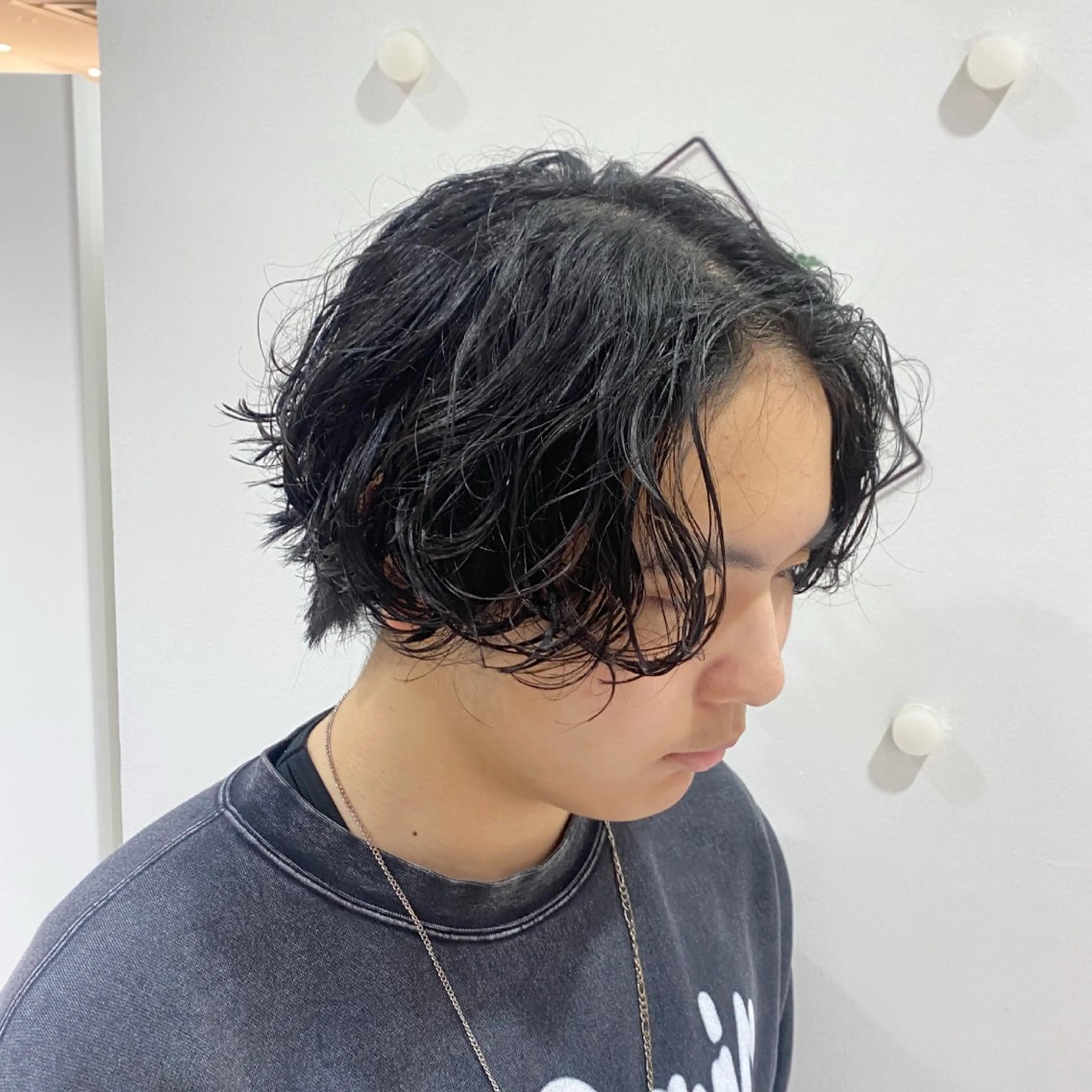 【メンズ限定クーポン】カット➕パーマ➕マイクロバブル✨の写真