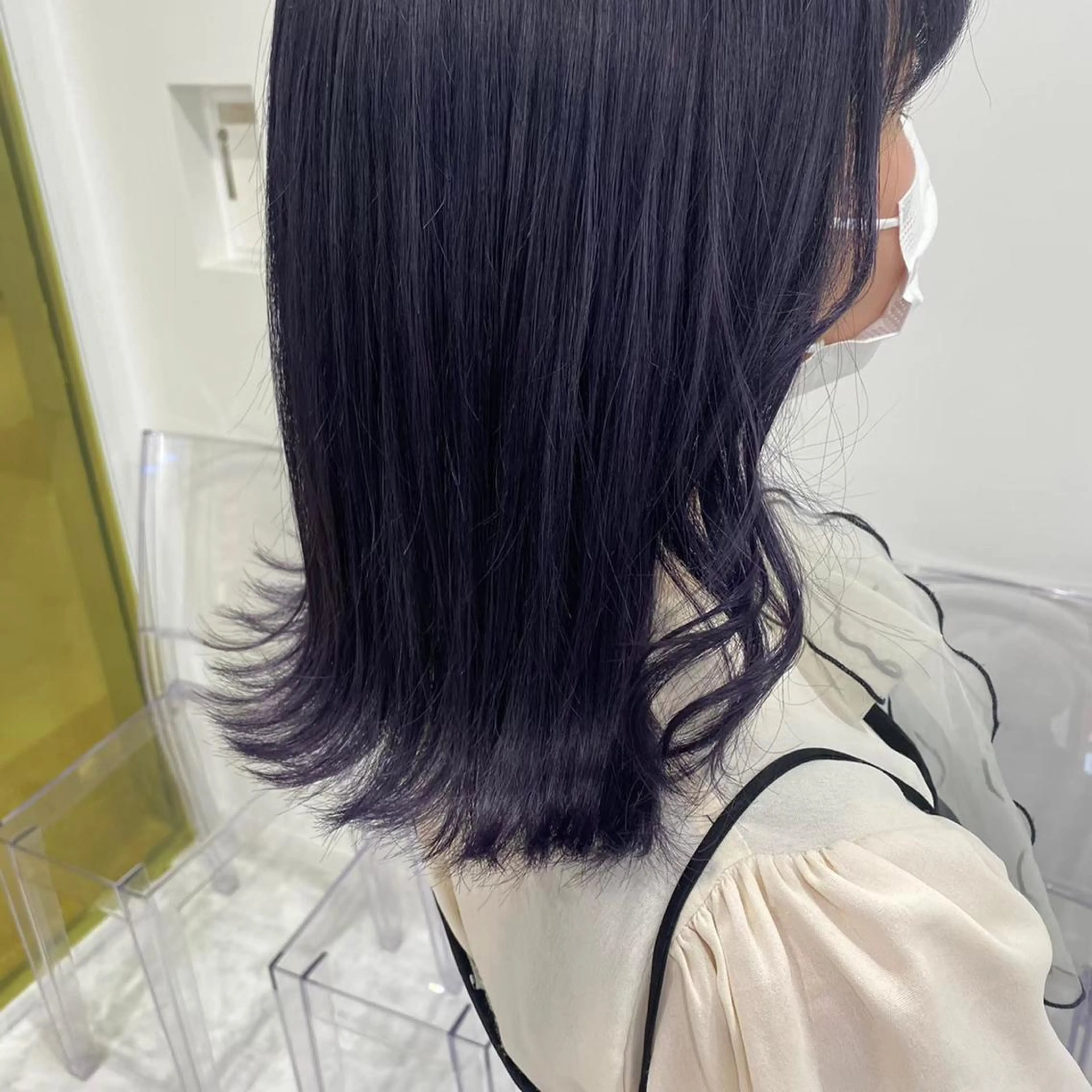 ミディアム カラー ブリーチなし暖色 💗AKARI💗のヘアスタイル