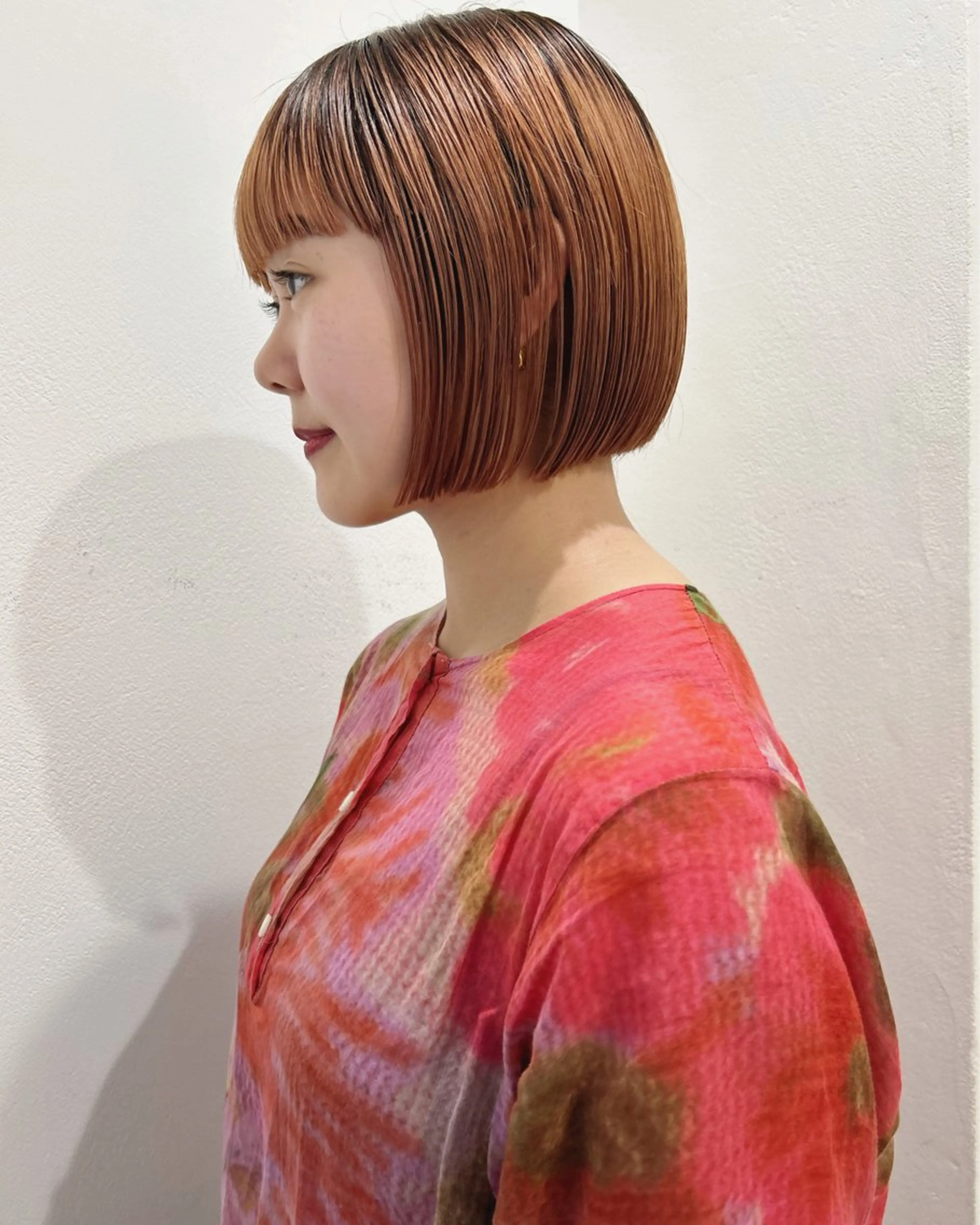 ショート ボブ カット トリートメント Loom.所属・村上雅人 ナチュラルモードのヘアスタイル