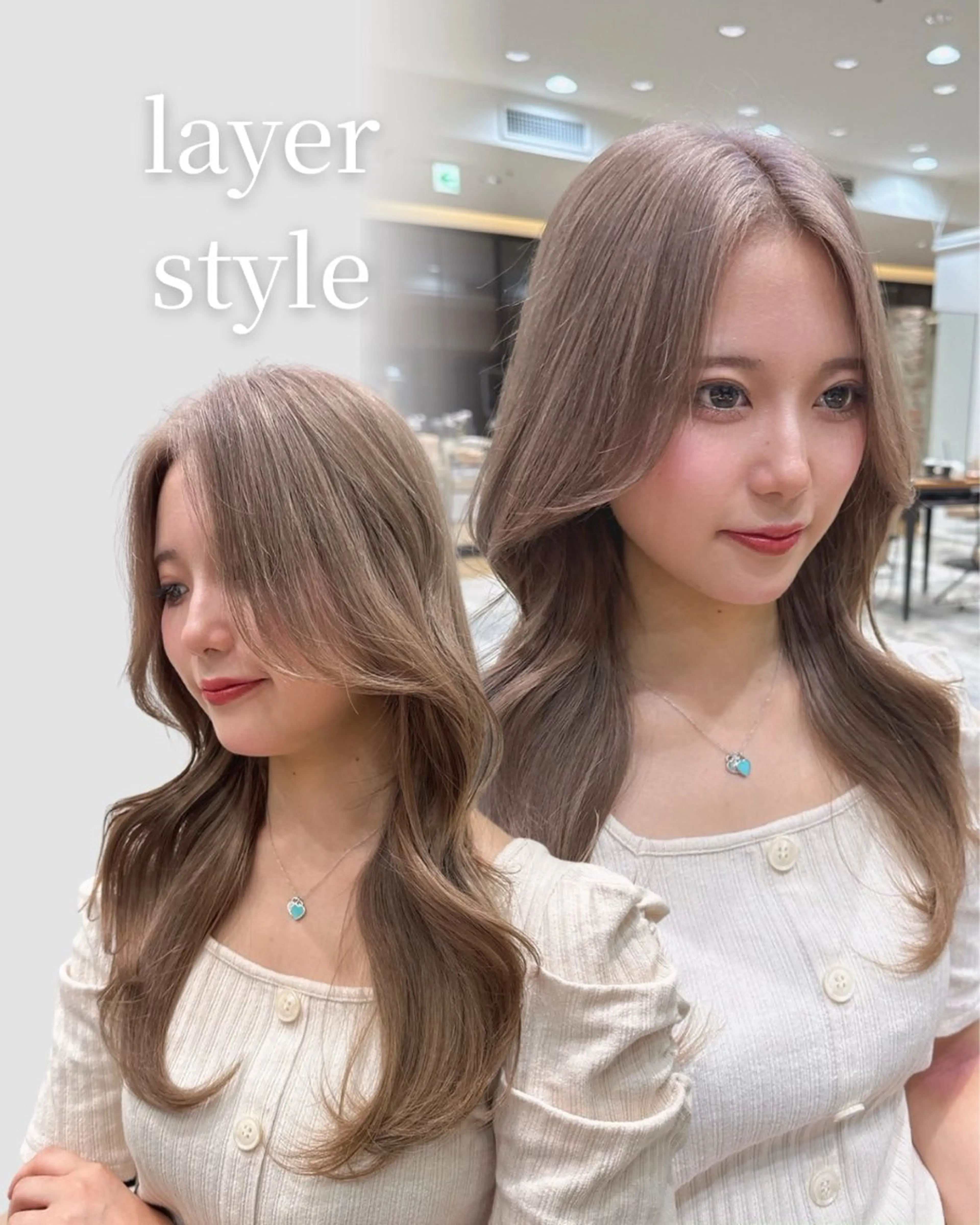 ロング カラー トリートメント カット ヘアカラー トリートメント ヘッドスパ レイヤー/艶カラー 韓国/石戸谷海斗のヘアスタイル