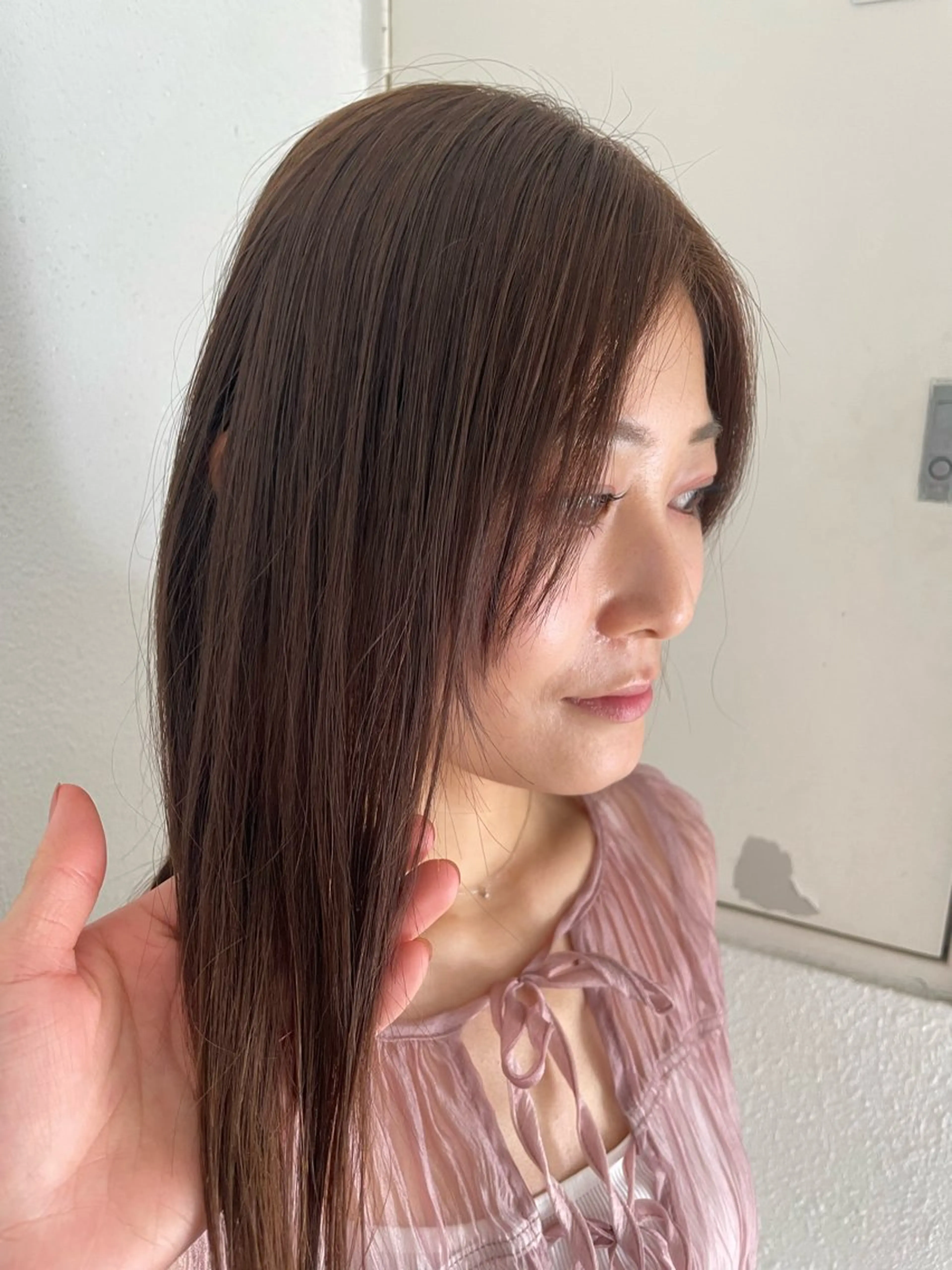 ロング 笠原 由基のヘアスタイル
