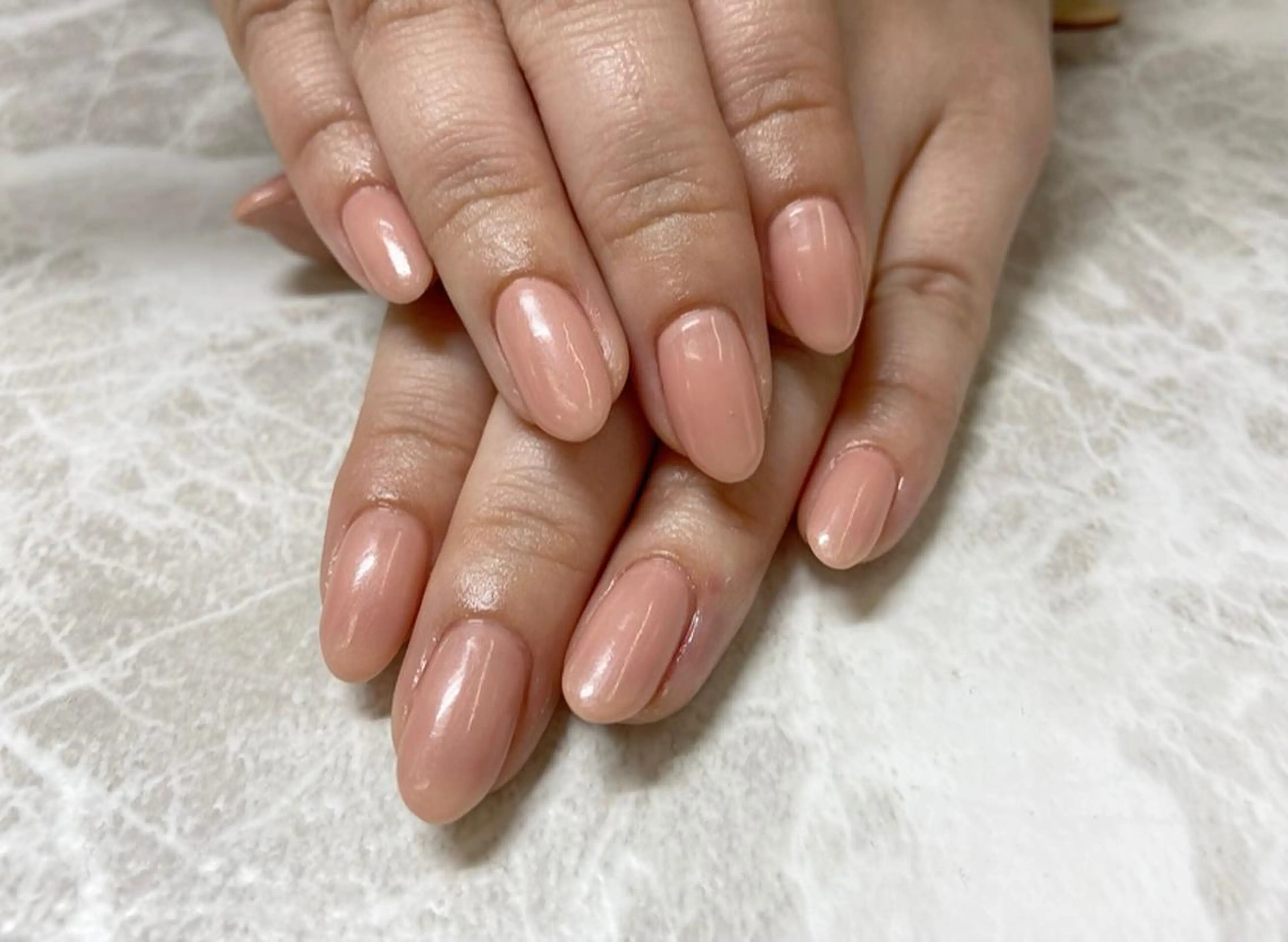 ネイル ワンカラーネイル 🧸熊谷 かほ🧸のネイルデザイン