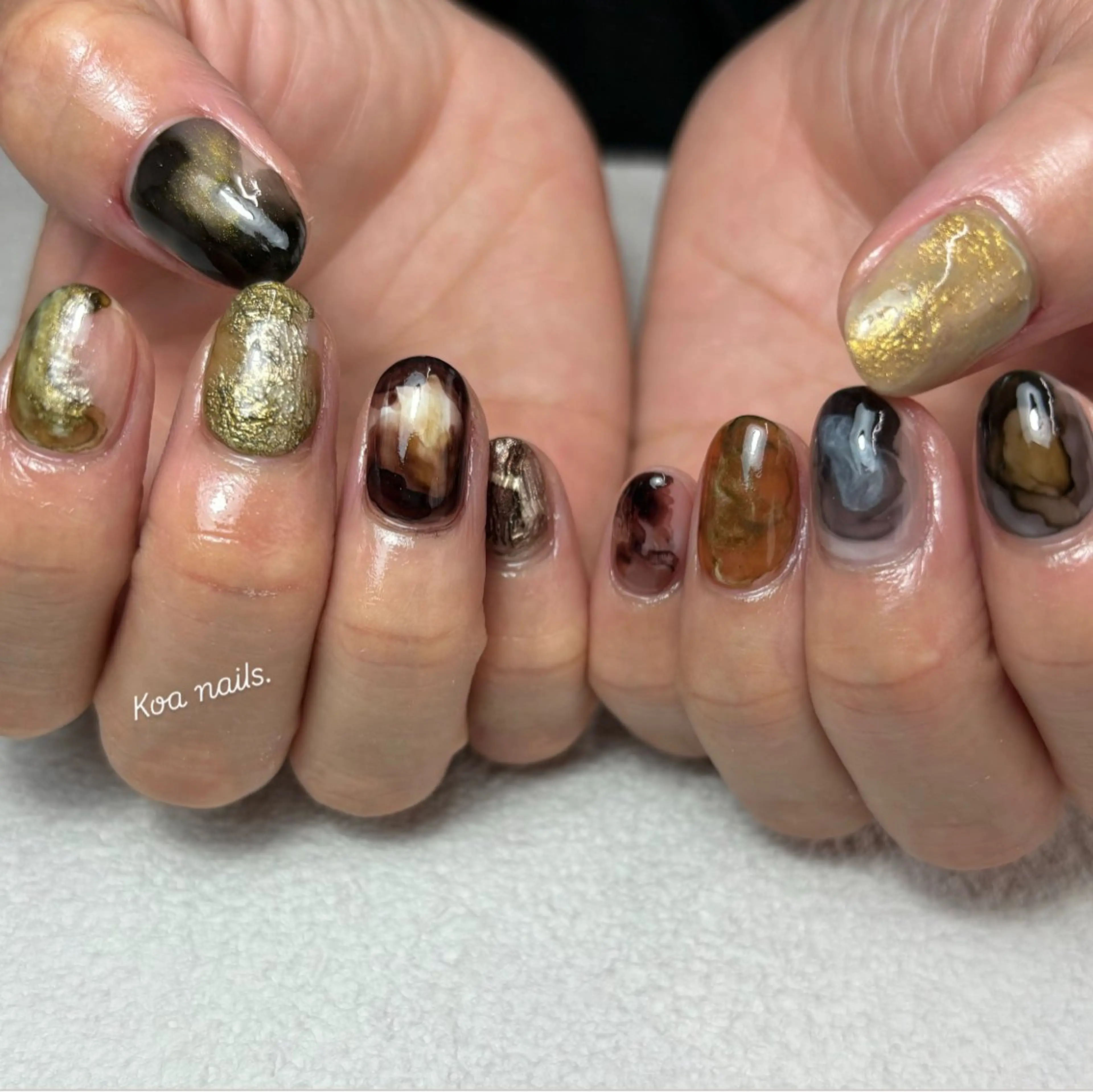 ネイル ハンドネイル Koa nails.のネイルデザイン