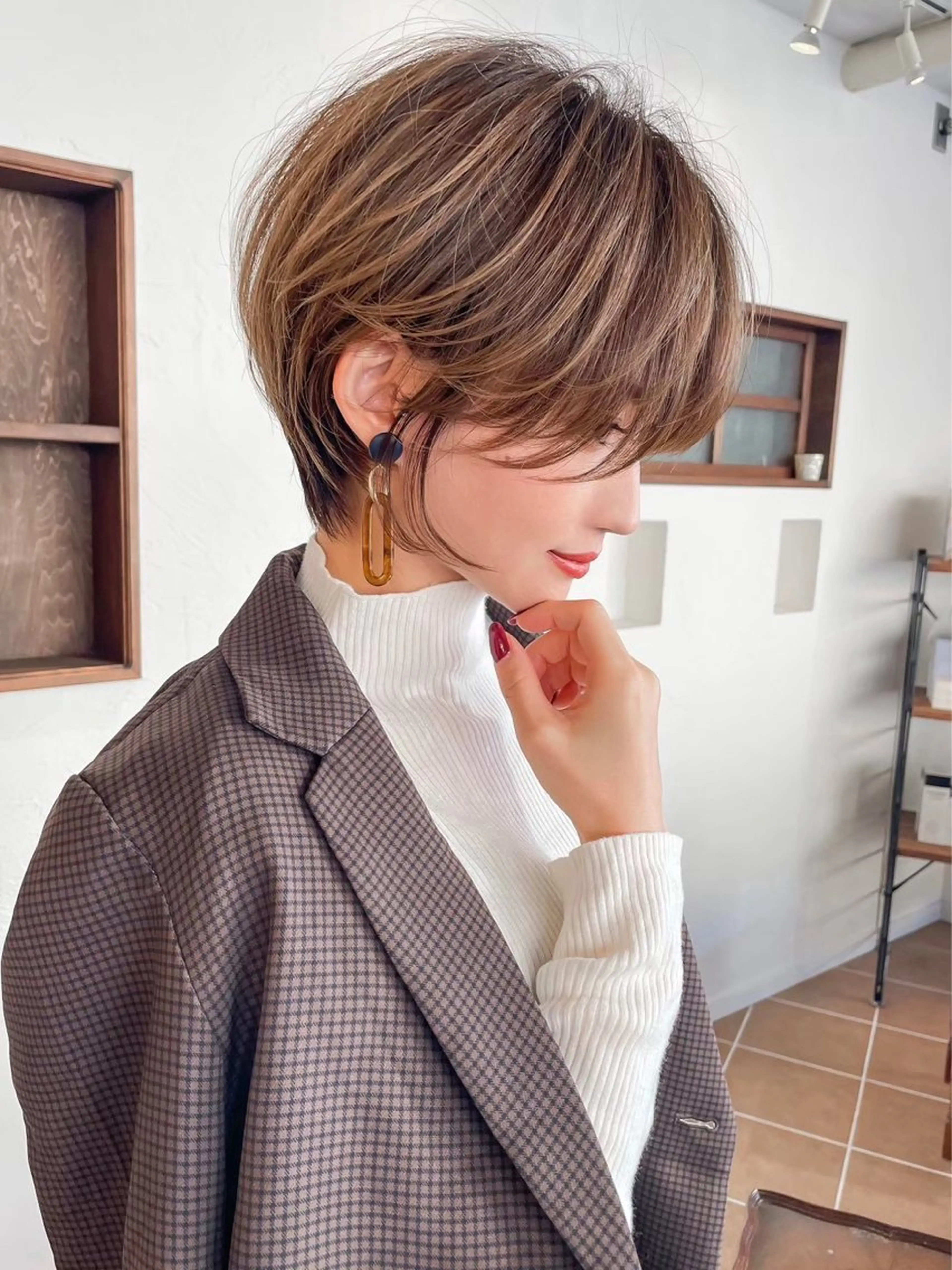 10月限定🍁🍂 似合わせショートカット➕ヒト幹細胞トリートメントの写真