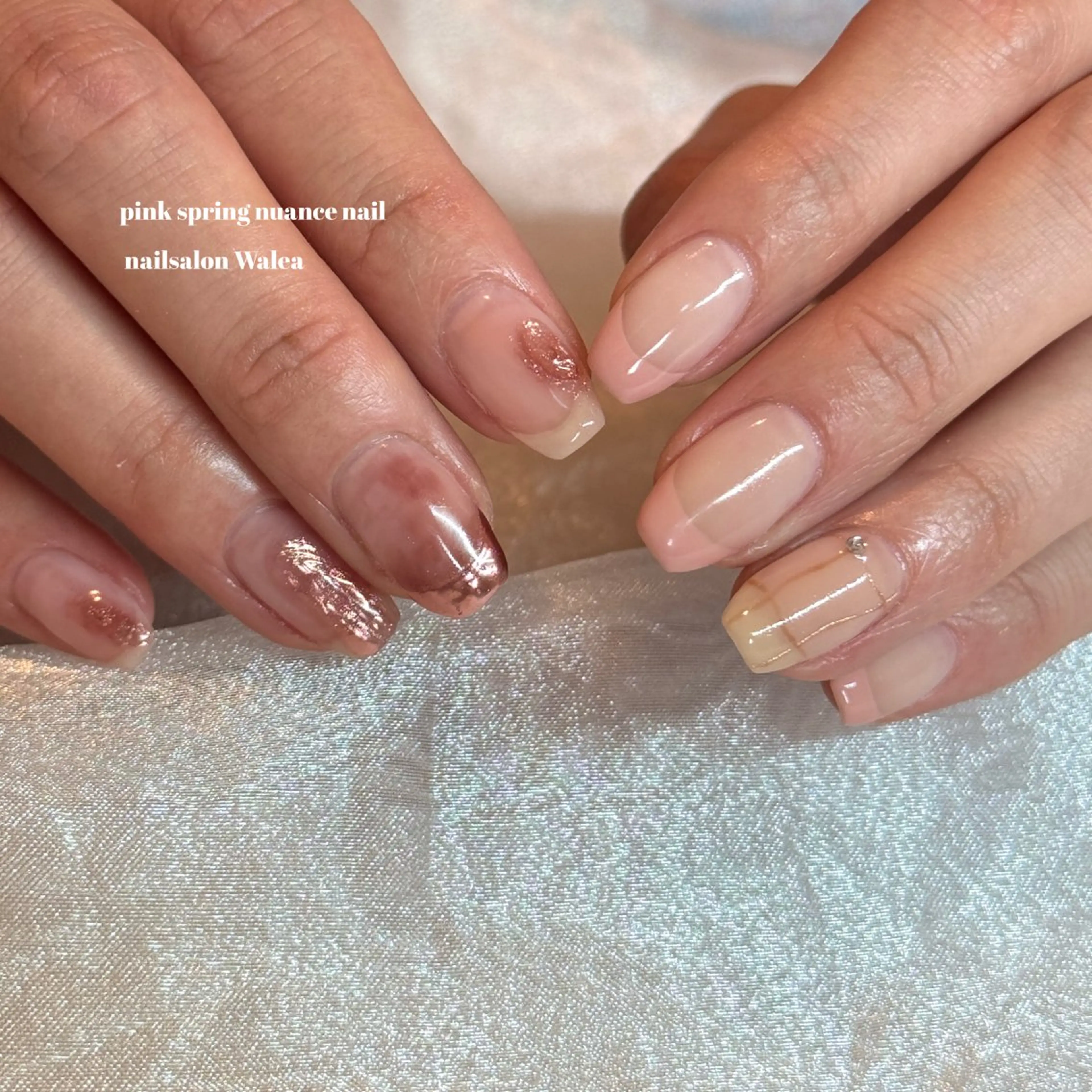 ネイル ハンドネイル nail salon waleaのネイルデザイン