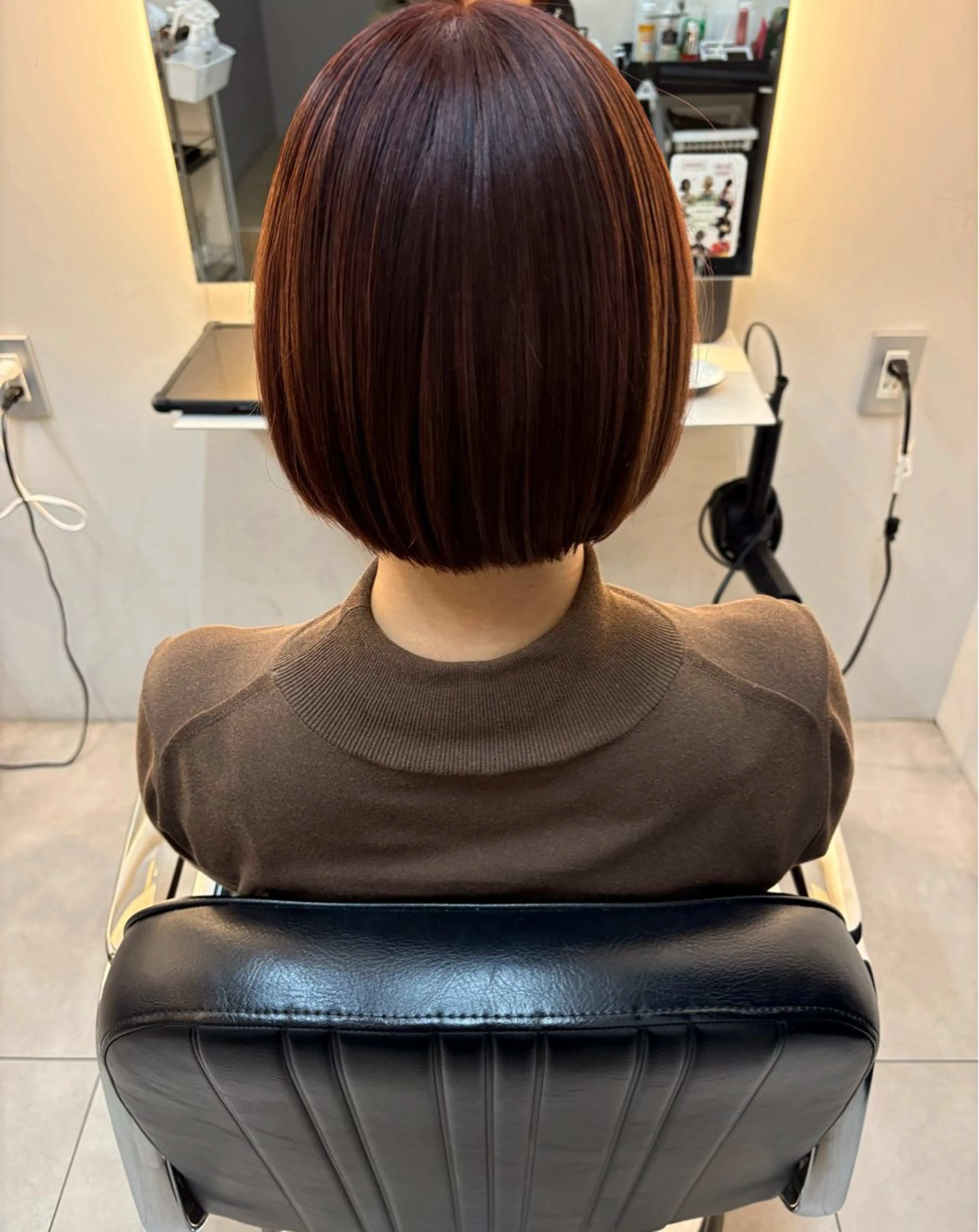 ショート 梶本 裕香のヘアスタイル